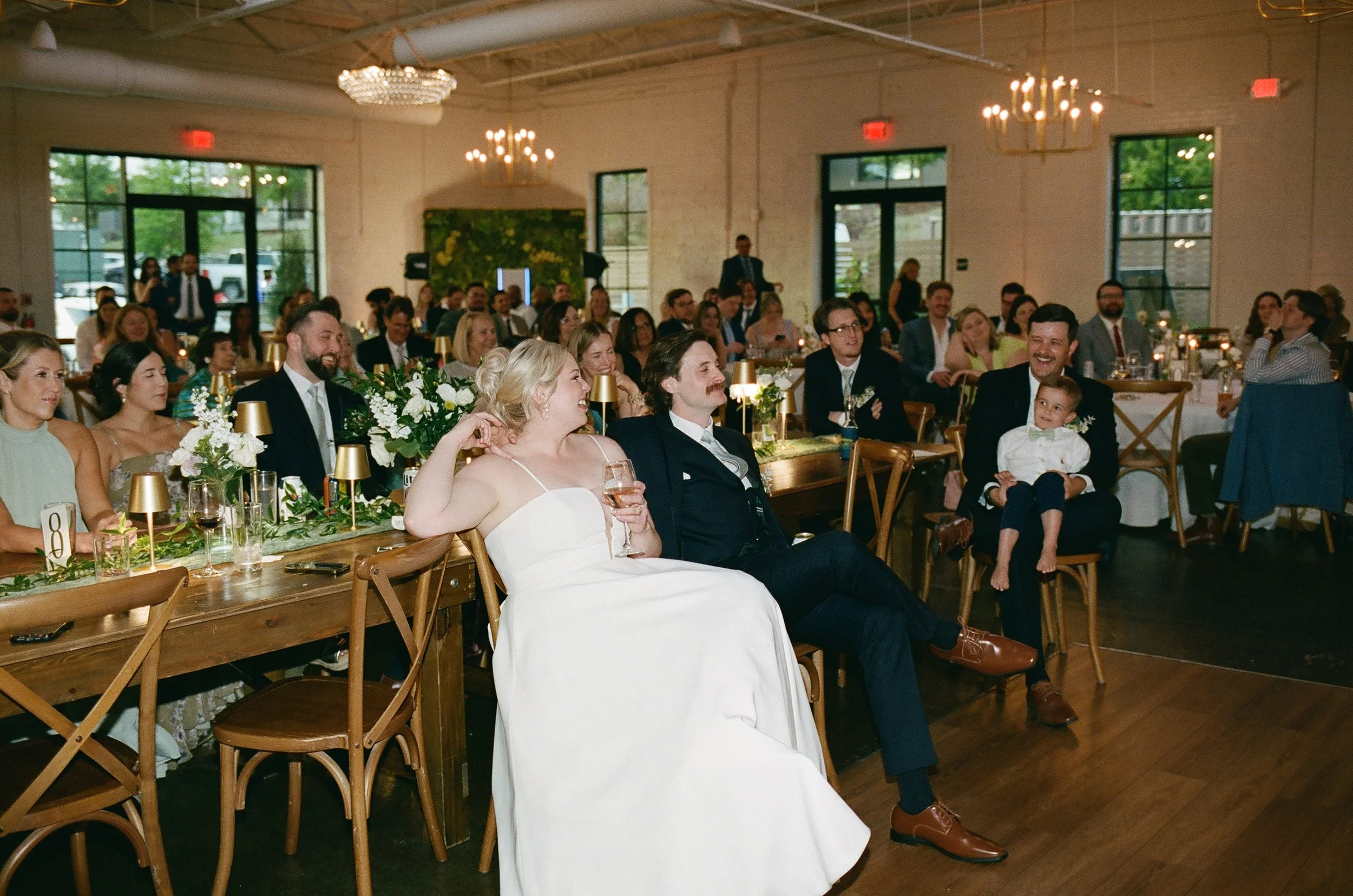 St. Peter Catholic Church The Ruth by Beau Monde Charlotte NC Film Wedding Photographer ParksPictures