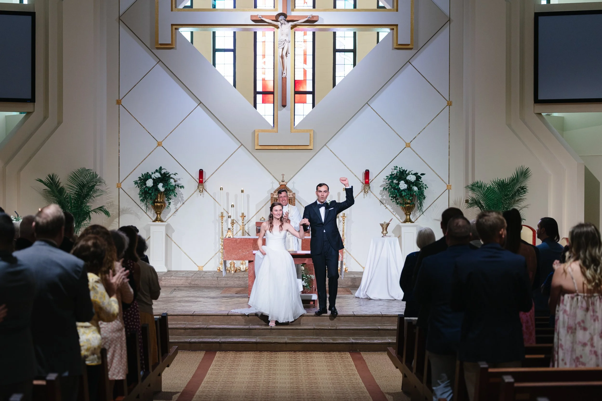 FilmCatholicWeddingPhotographer SaintGabrielCatholicChurch AlexanderHomestead Charlotte NC