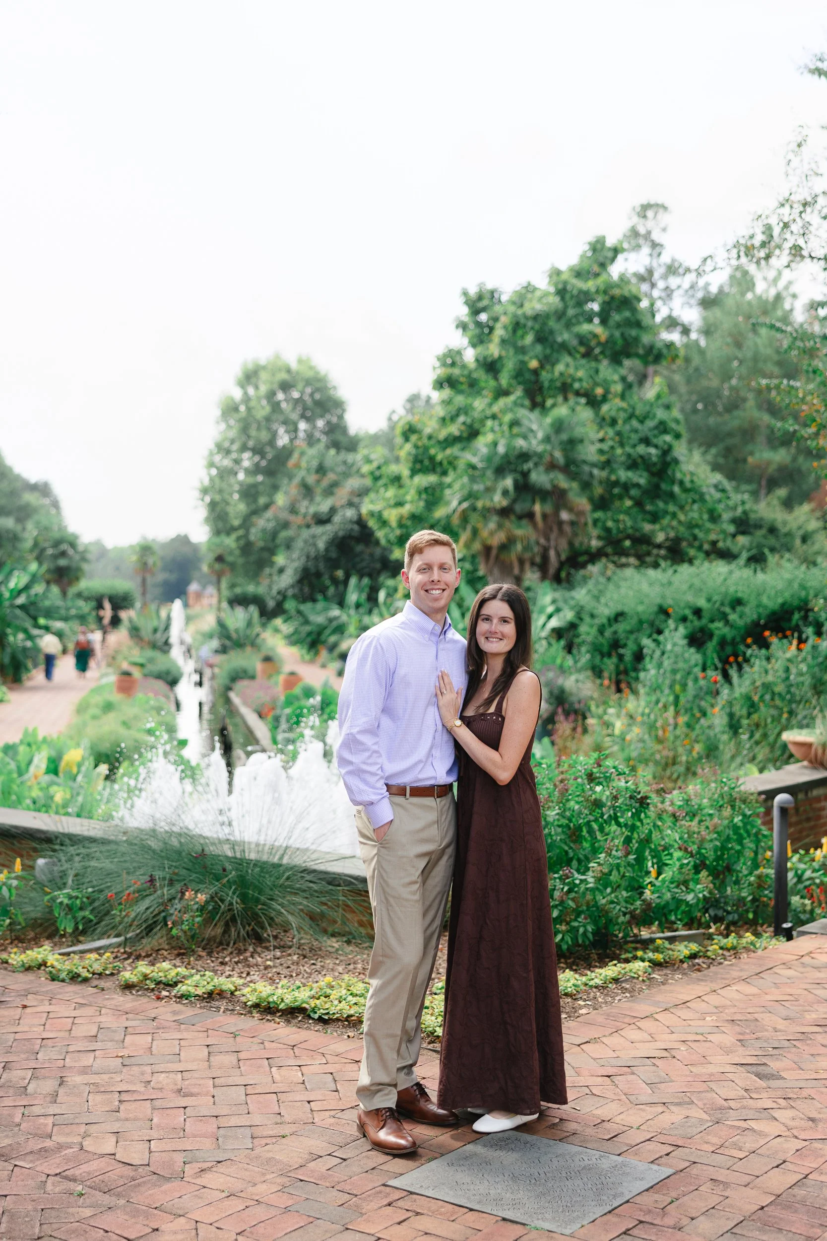 Propose at Daniel Stowe Conservancy by Charlotte Wedding Photographer ParksPictures