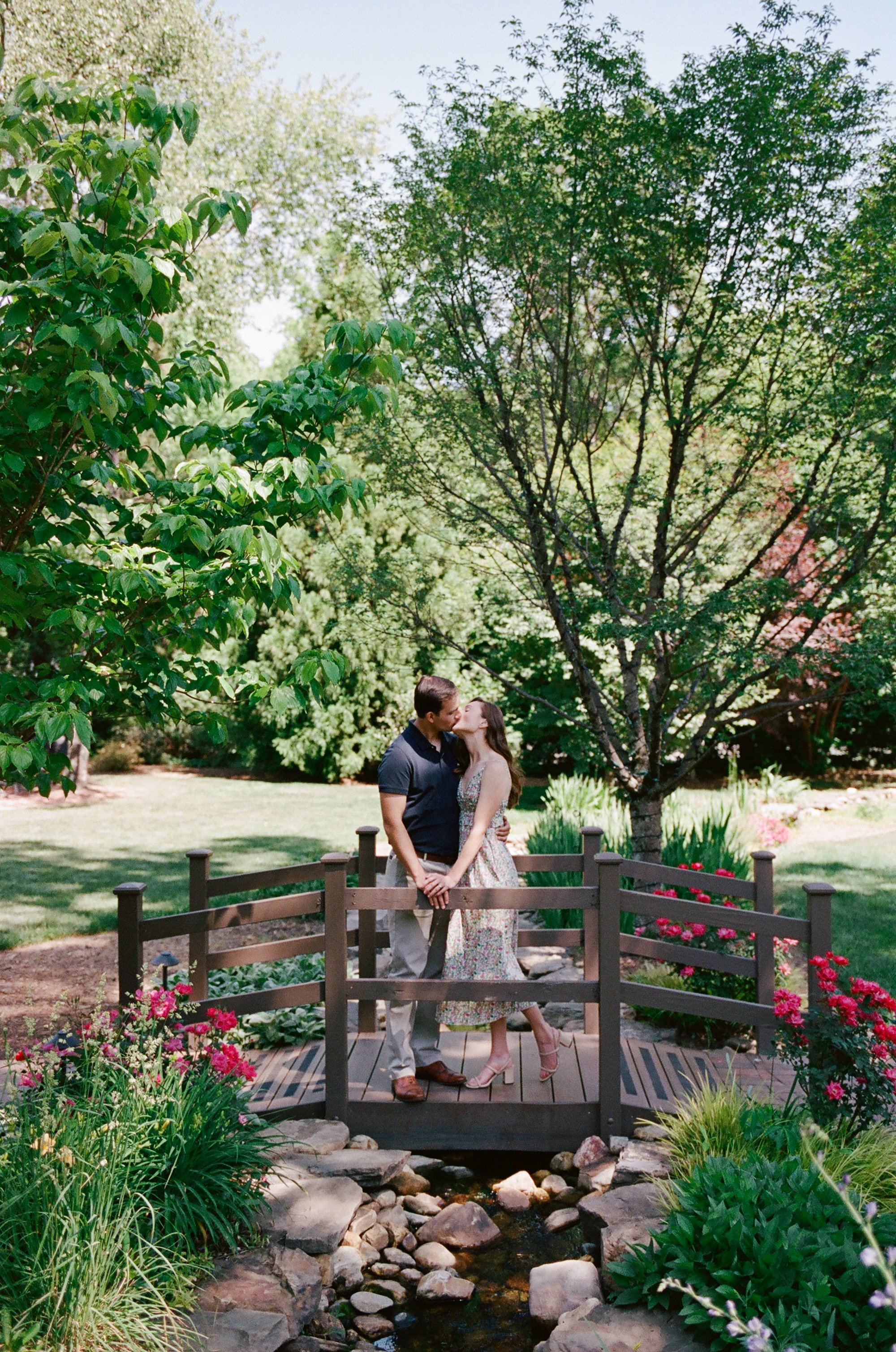 FilmEngagementPhotos_AlexanderHomestead_CharlotteNCWeddingPhotographerNearby_ParksPictures