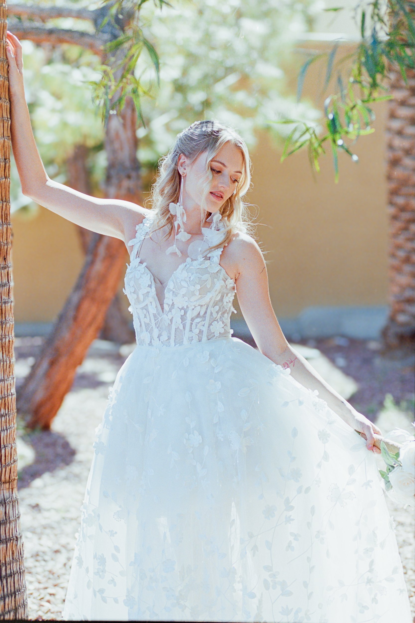 Film Bridal Portrait Session Charlotte NC Photographer