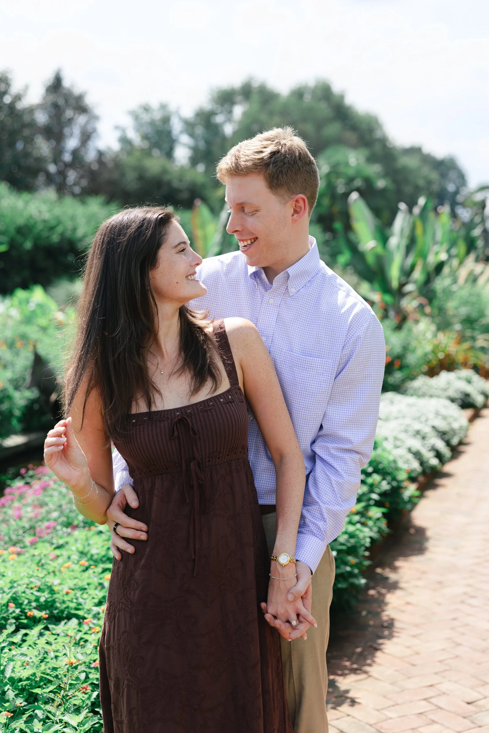 Propose at Daniel Stowe Conservancy by Charlotte Wedding Photographer ParksPictures