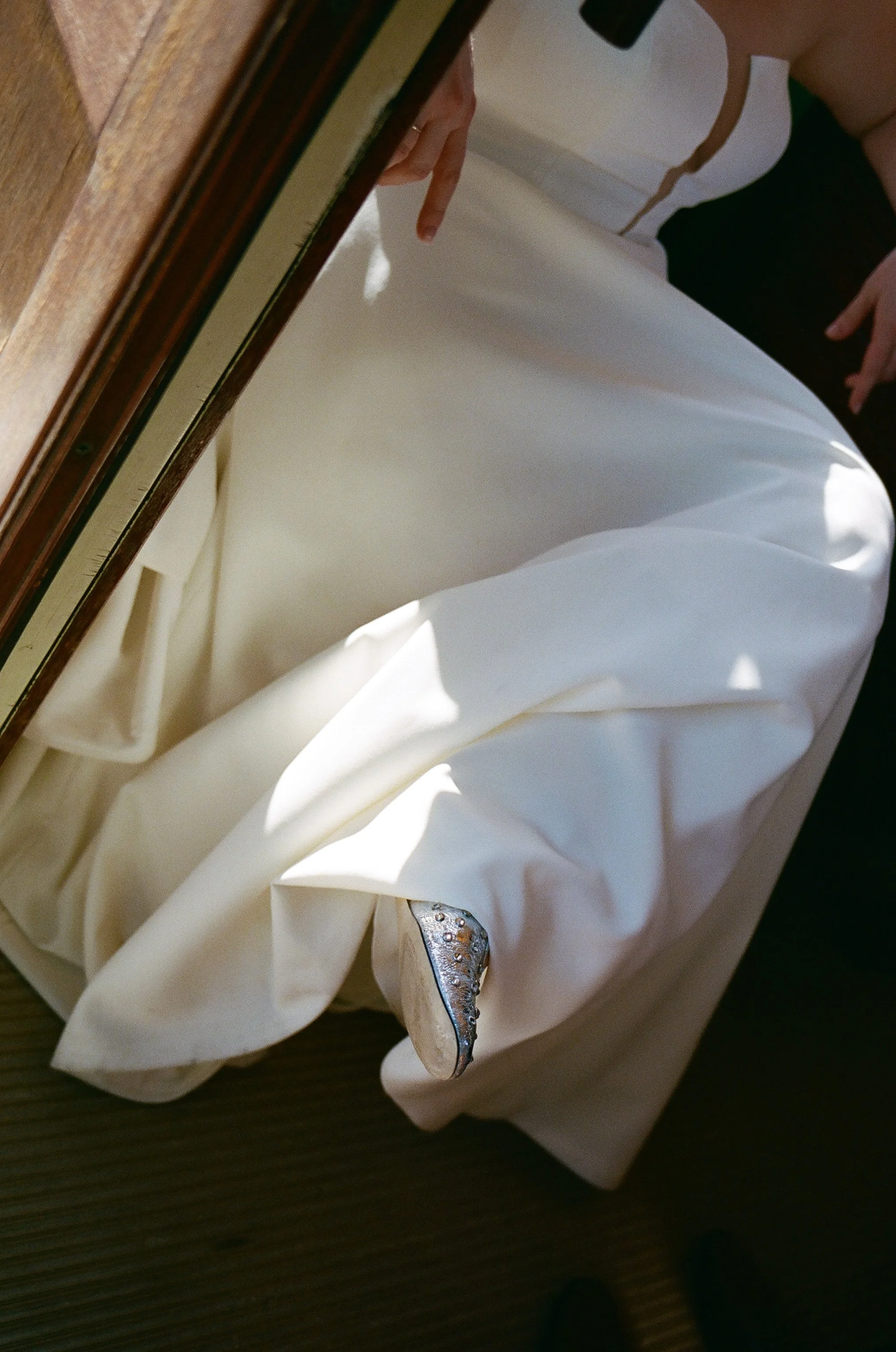 St. Peter Catholic Church The Ruth by Beau Monde Charlotte NC Film Wedding Photographer ParksPictures