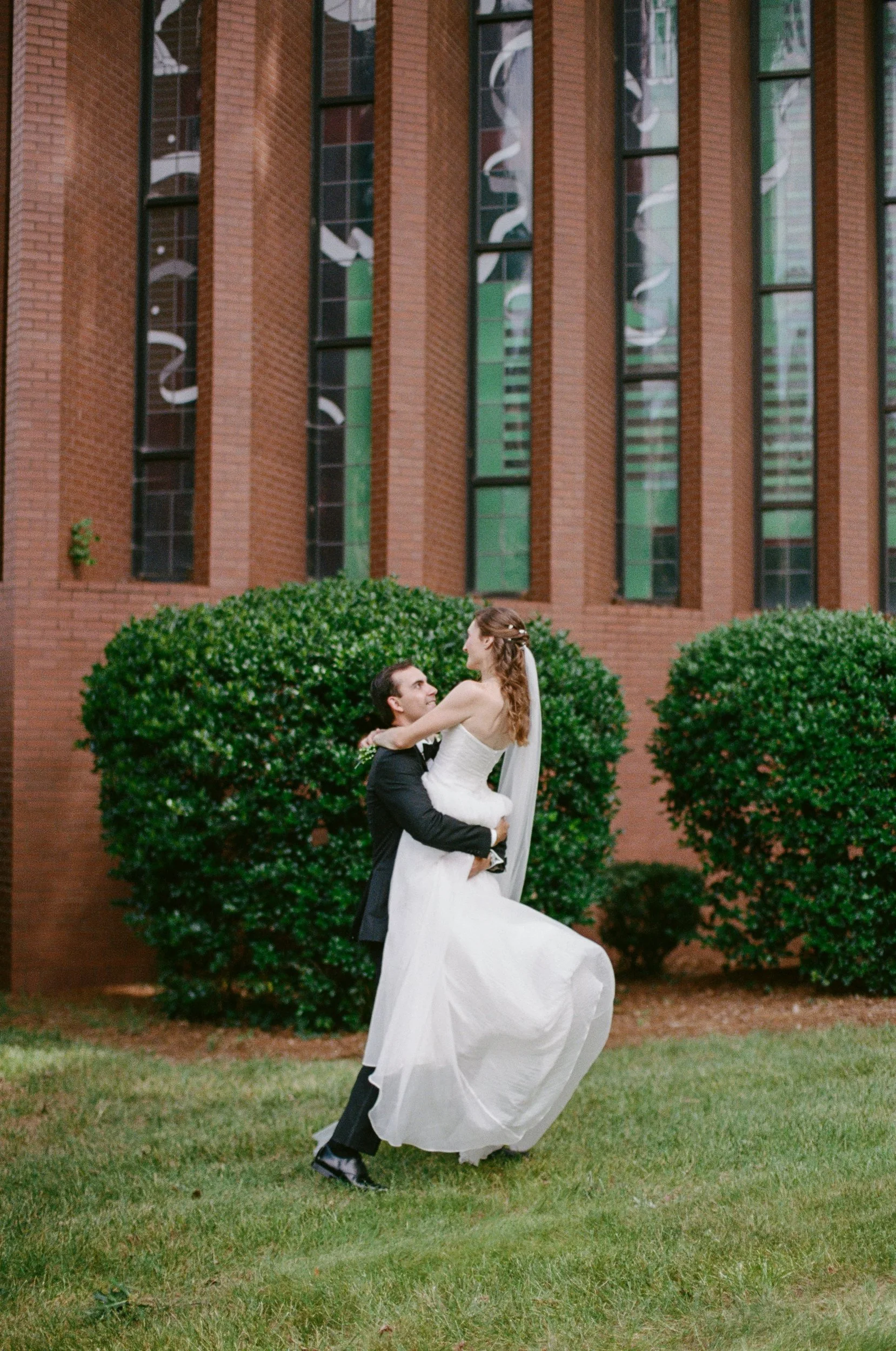 FilmCatholicWeddingPhotographer SaintGabrielCatholicChurch AlexanderHomestead Charlotte NC