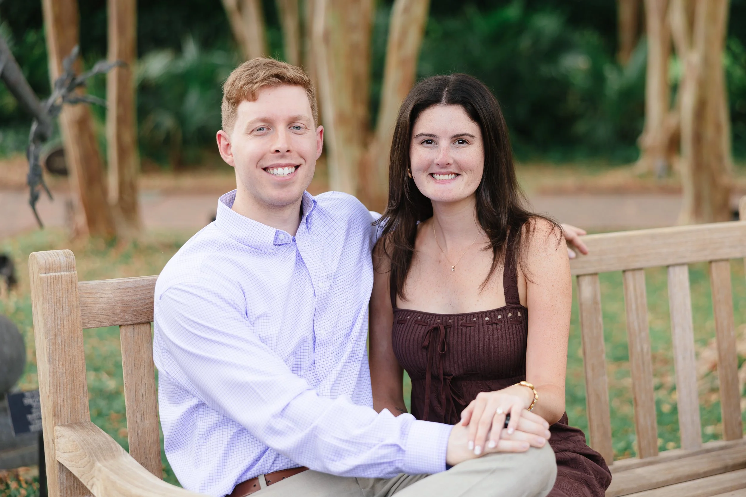 Propose at Daniel Stowe Conservancy by Charlotte Wedding Photographer ParksPictures
