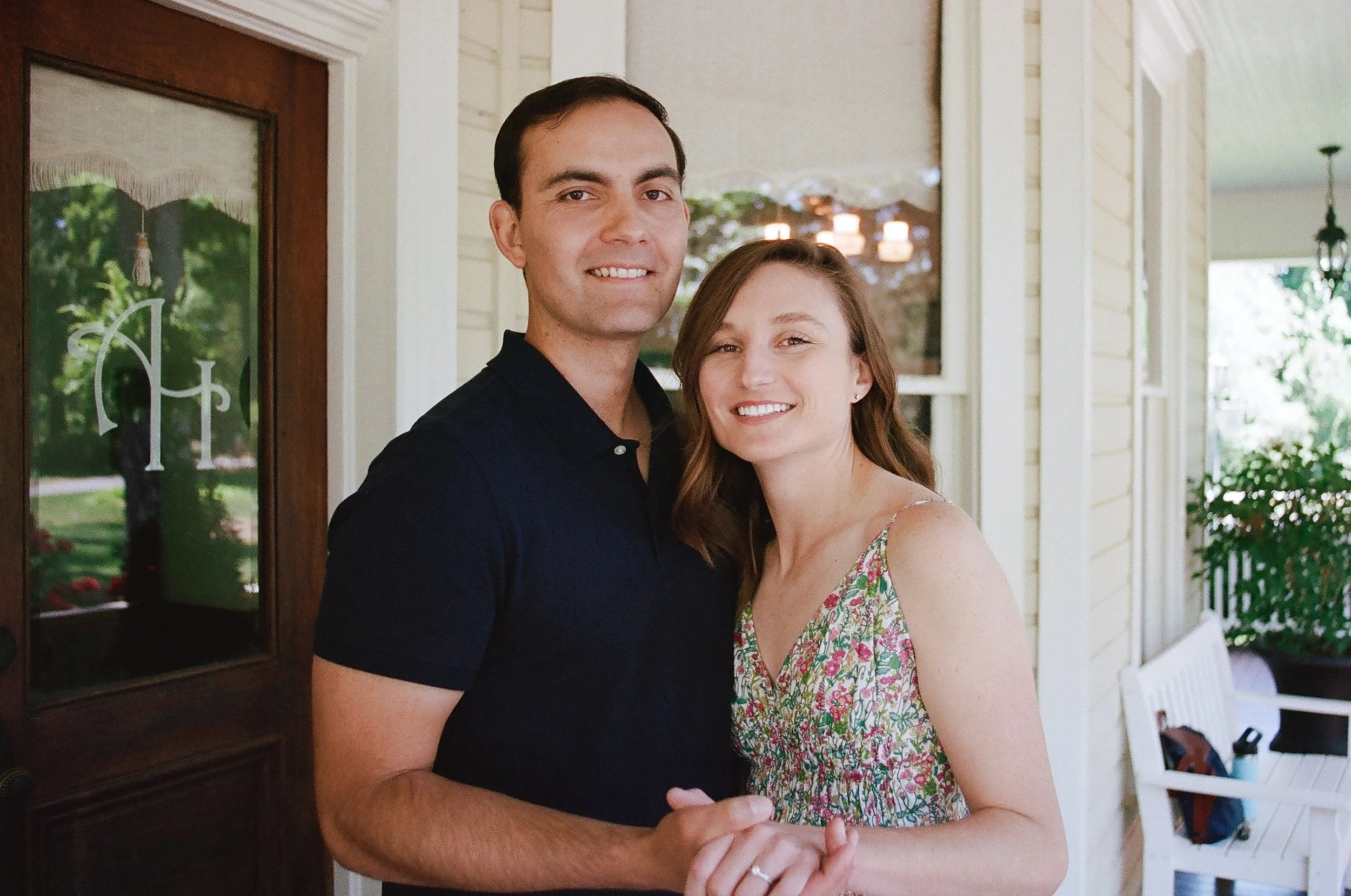 FilmEngagementPhotos_AlexanderHomestead_CharlotteNCWeddingPhotographerNearby_ParksPictures