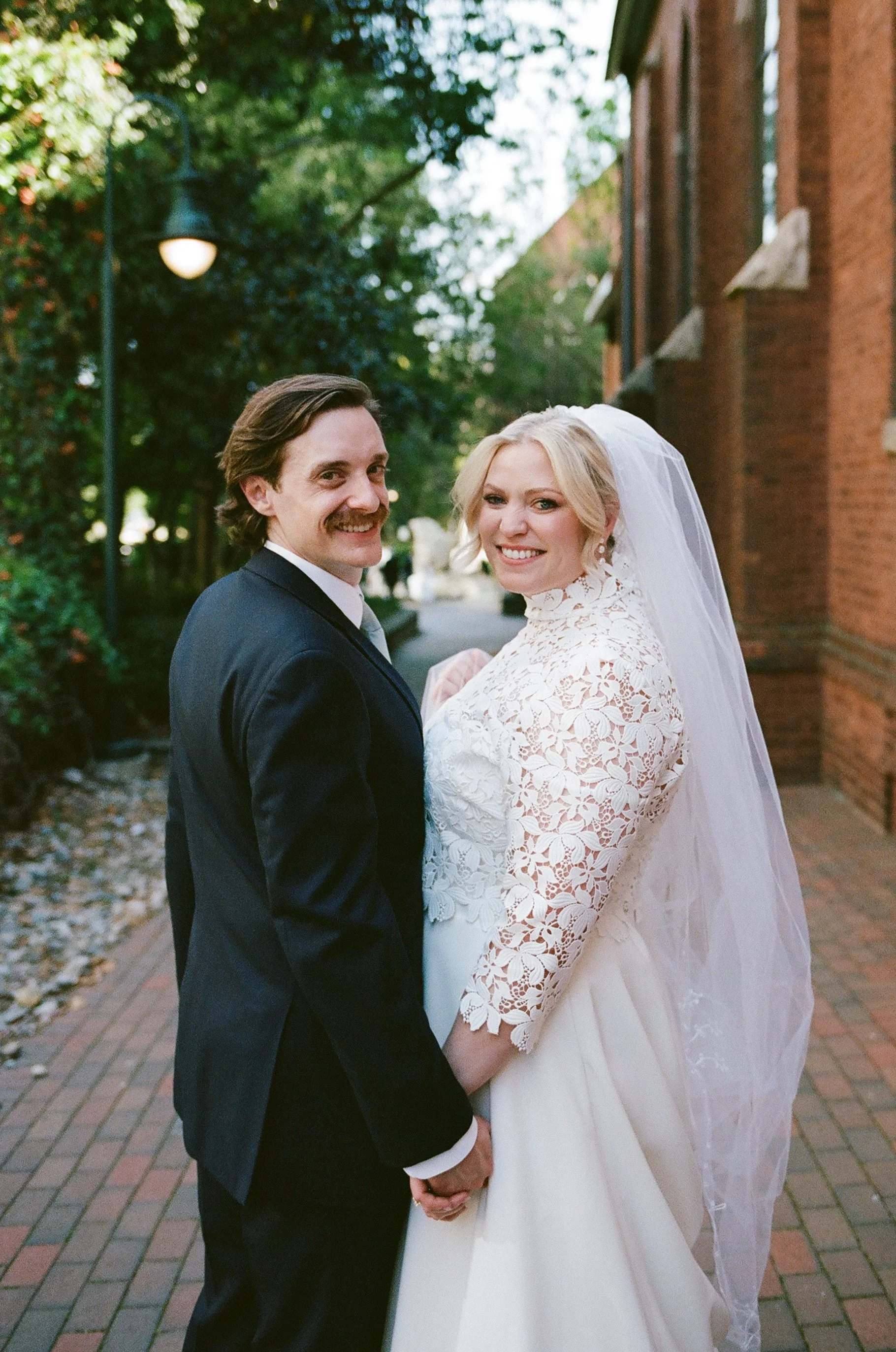St. Peter Catholic Church The Ruth by Beau Monde Charlotte NC Film Wedding Photographer ParksPictures