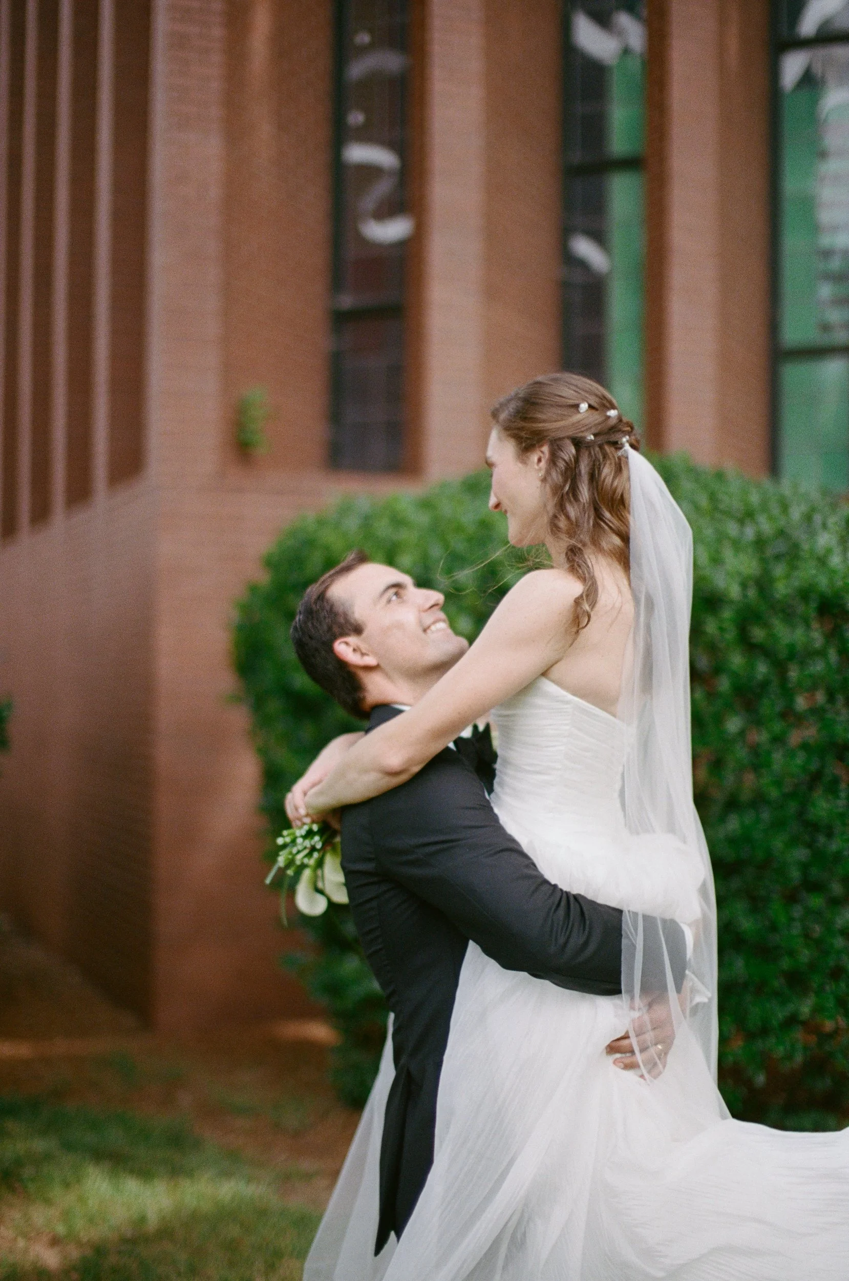 FilmCatholicWeddingPhotographer SaintGabrielCatholicChurch AlexanderHomestead Charlotte NC