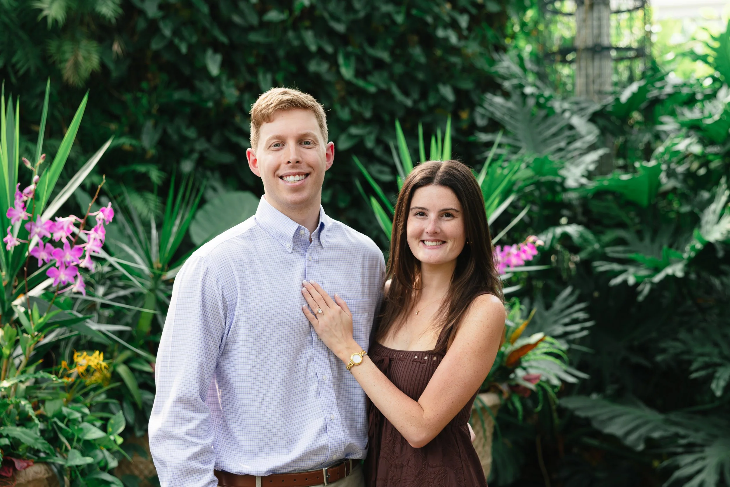 Propose at Daniel Stowe Conservancy by Charlotte Wedding Photographer ParksPictures