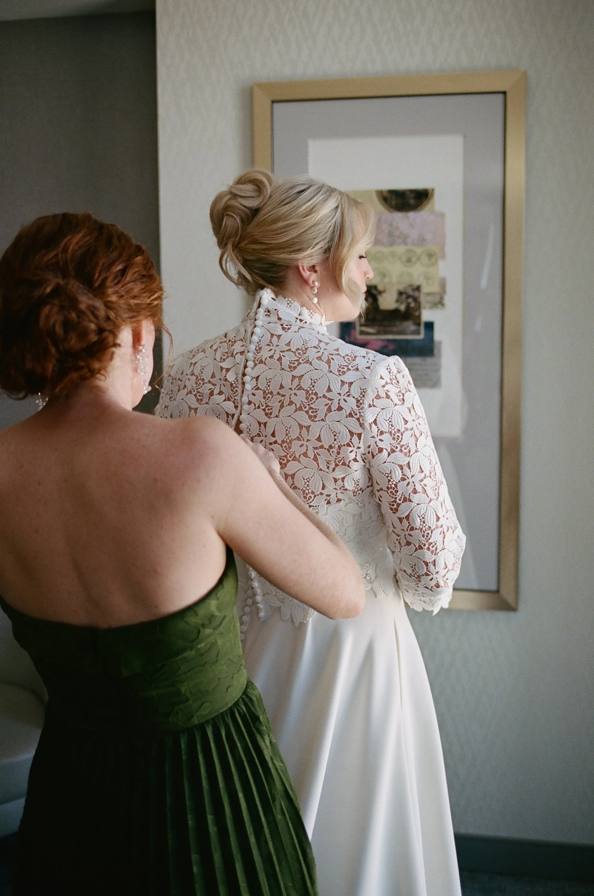 St. Peter Catholic Church The Ruth by Beau Monde Charlotte NC Film Wedding Photographer ParksPictures