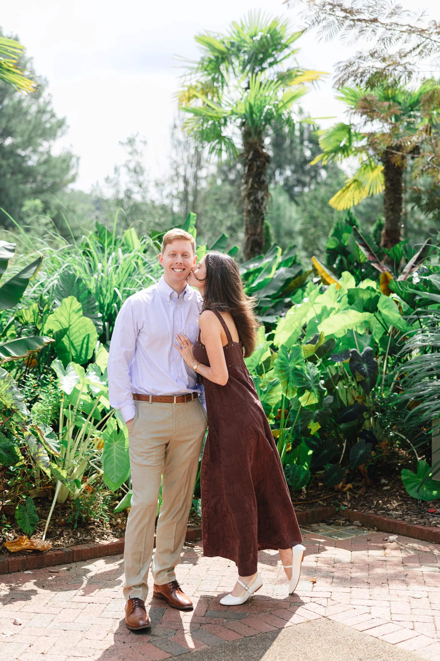 Propose at Daniel Stowe Conservancy by Charlotte Wedding Photographer ParksPictures