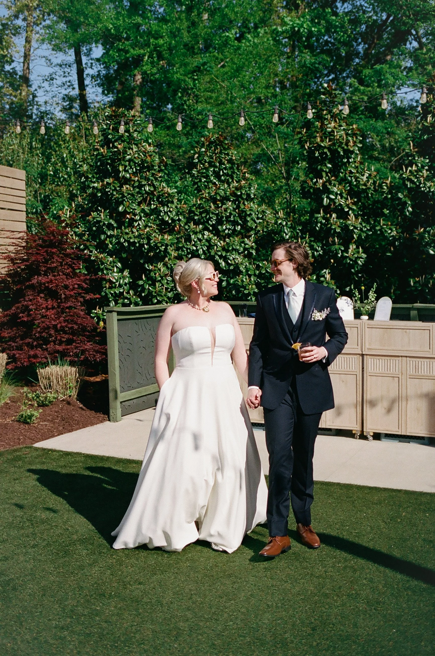 St. Peter Catholic Church The Ruth by Beau Monde Charlotte NC Film Wedding Photographer ParksPictures