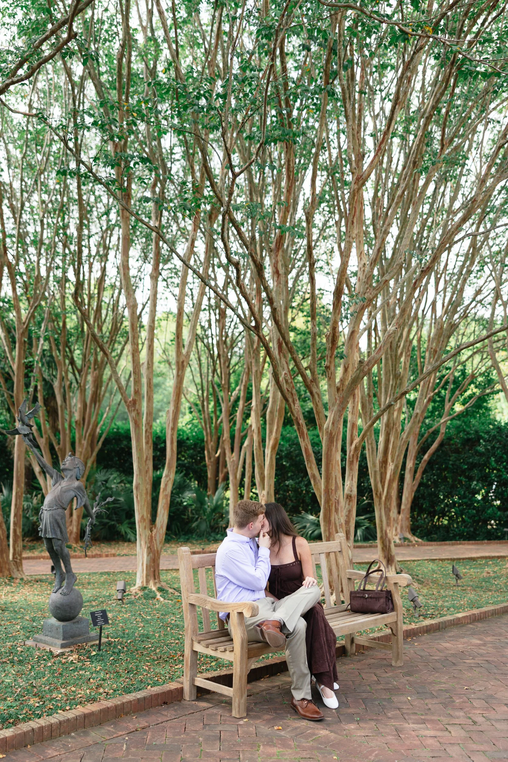 Propose at Daniel Stowe Conservancy by Charlotte Wedding Photographer ParksPictures