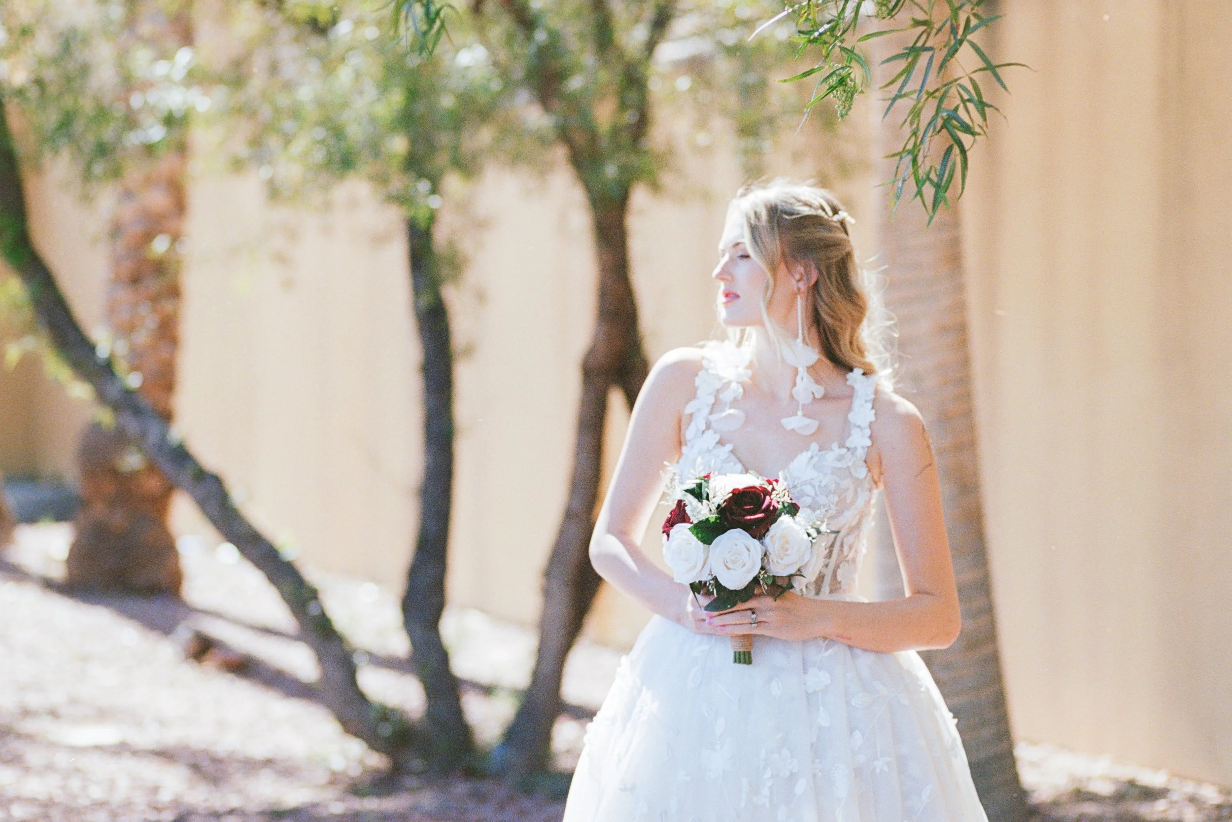 Film Bridal Portrait Session Charlotte NC Photographer