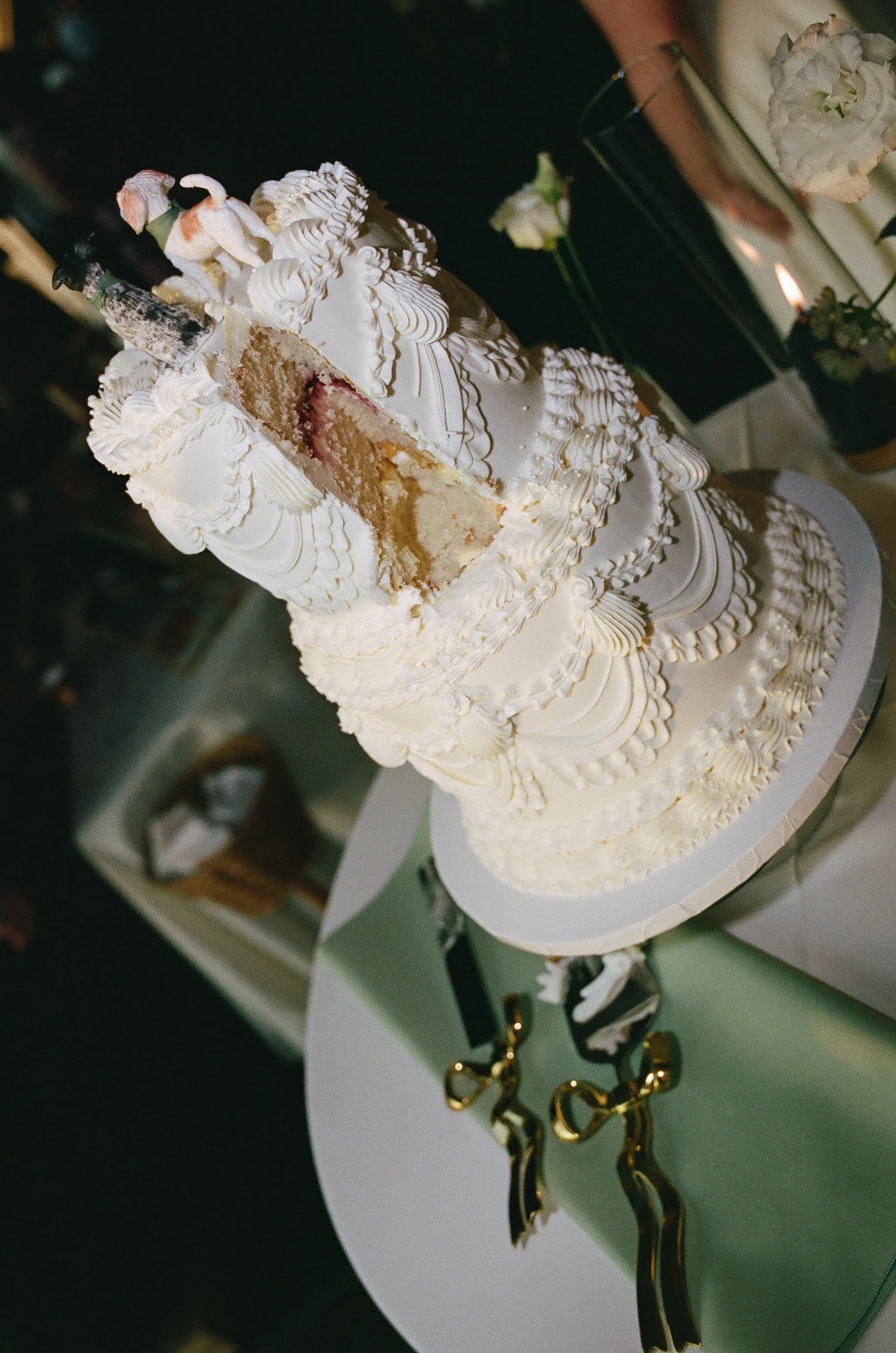 St. Peter Catholic Church The Ruth by Beau Monde Charlotte NC Film Wedding Photographer ParksPictures