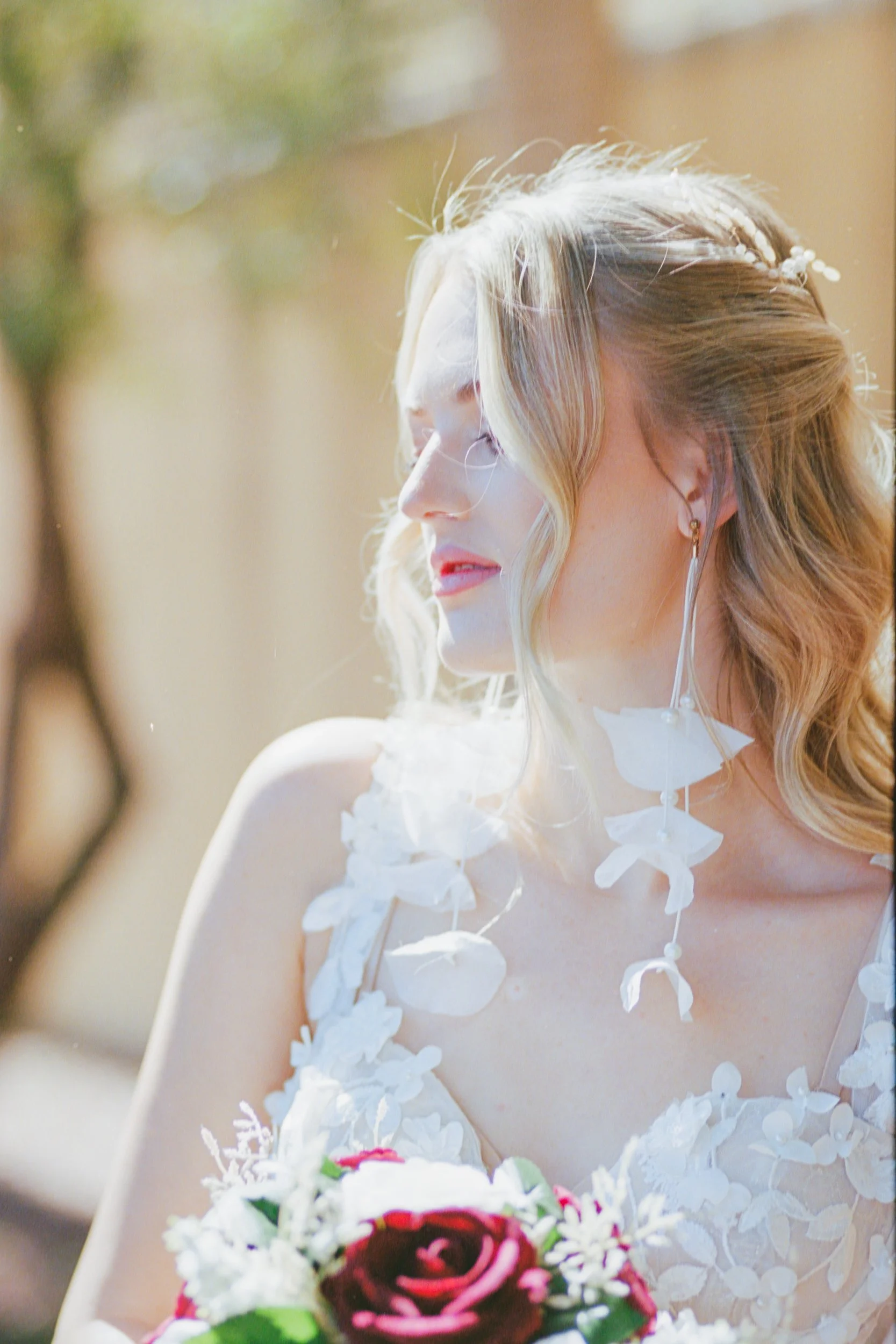 Film Bridal Portrait Session Charlotte NC Photographer