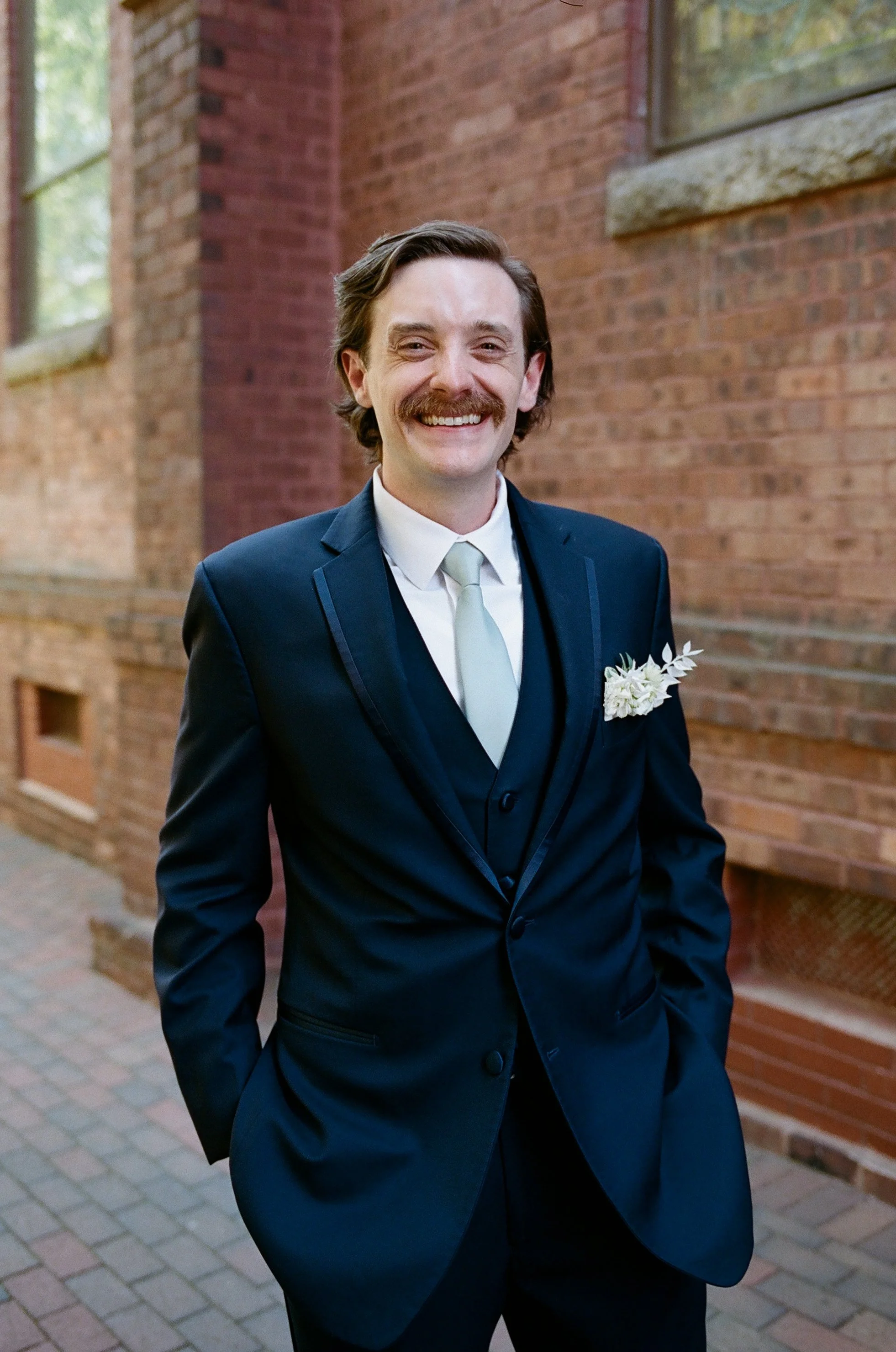 St. Peter Catholic Church The Ruth by Beau Monde Charlotte NC Film Wedding Photographer ParksPictures