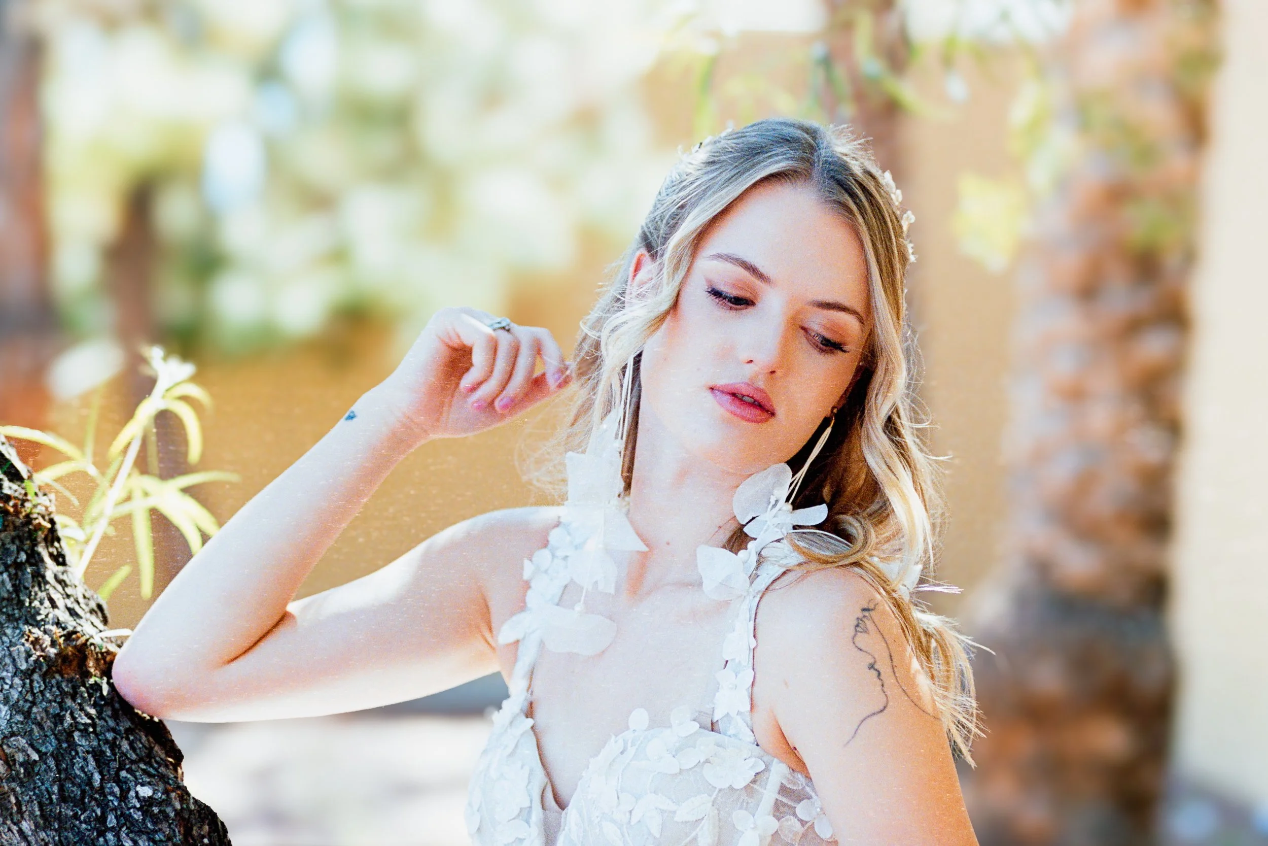 Film Bridal Portrait Session Charlotte NC Photographer