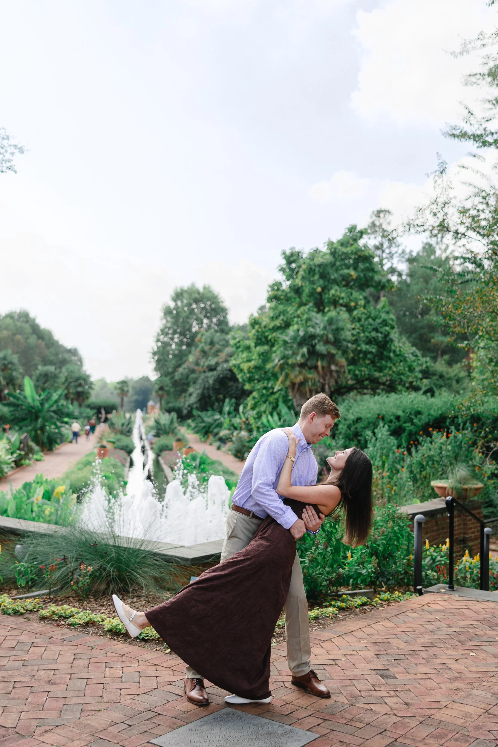 Propose at Daniel Stowe Conservancy by Charlotte Wedding Photographer ParksPictures