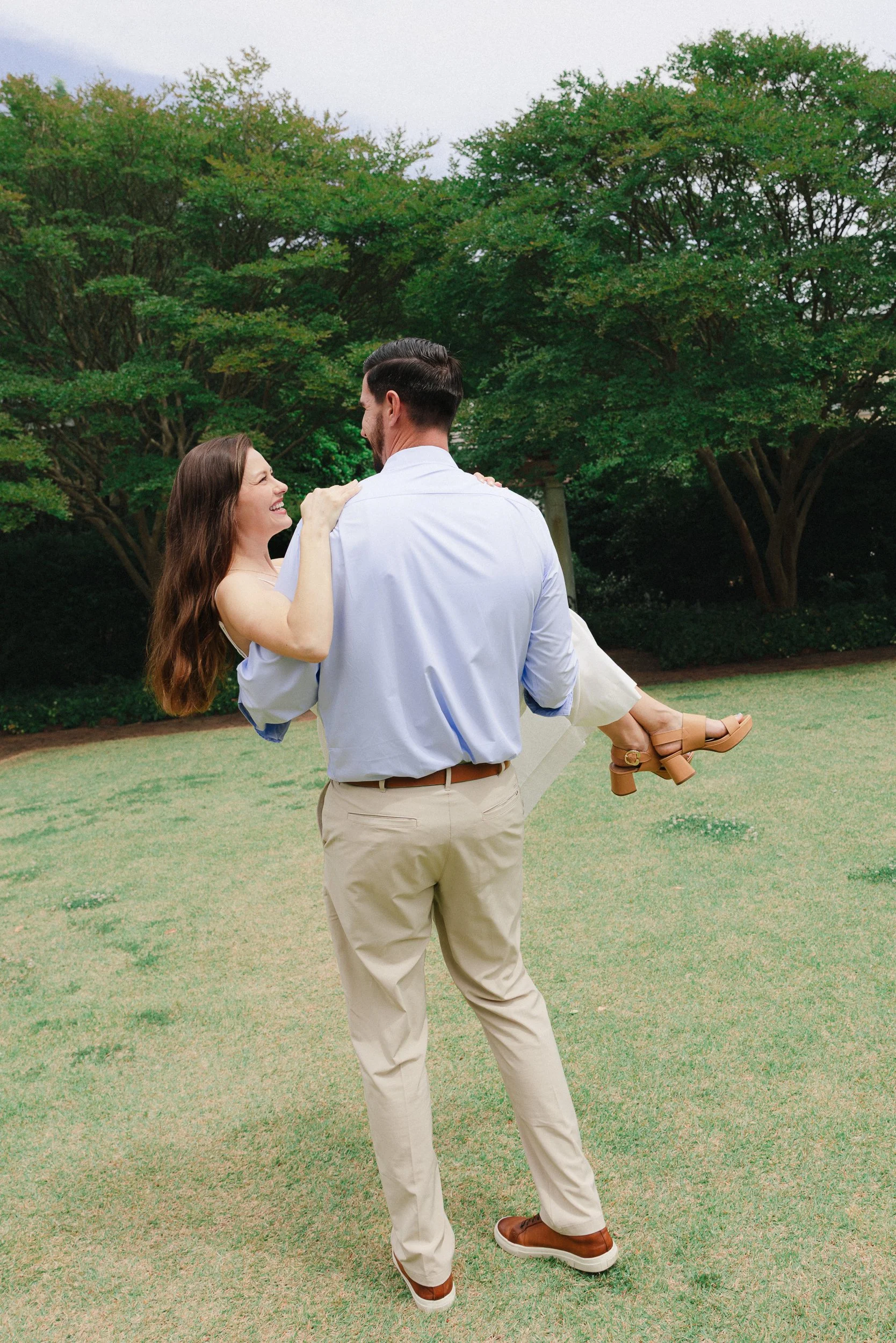EngagementSession at Daniel Stowe Conservancy, Belmont NC by nearby wedding photographer Michael Parks, ParksPictures