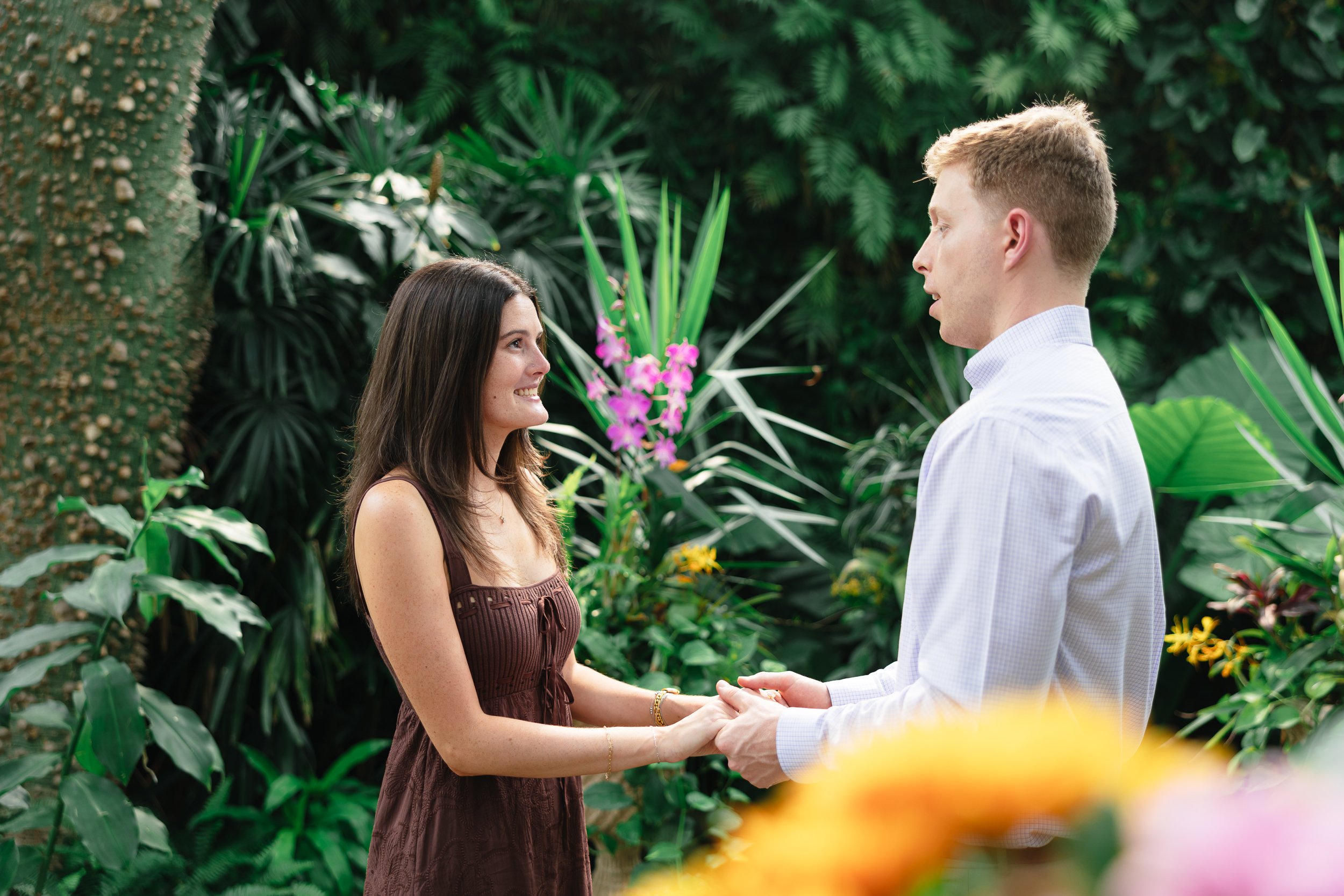 Propose at Daniel Stowe Conservancy by Charlotte Wedding Photographer ParksPictures