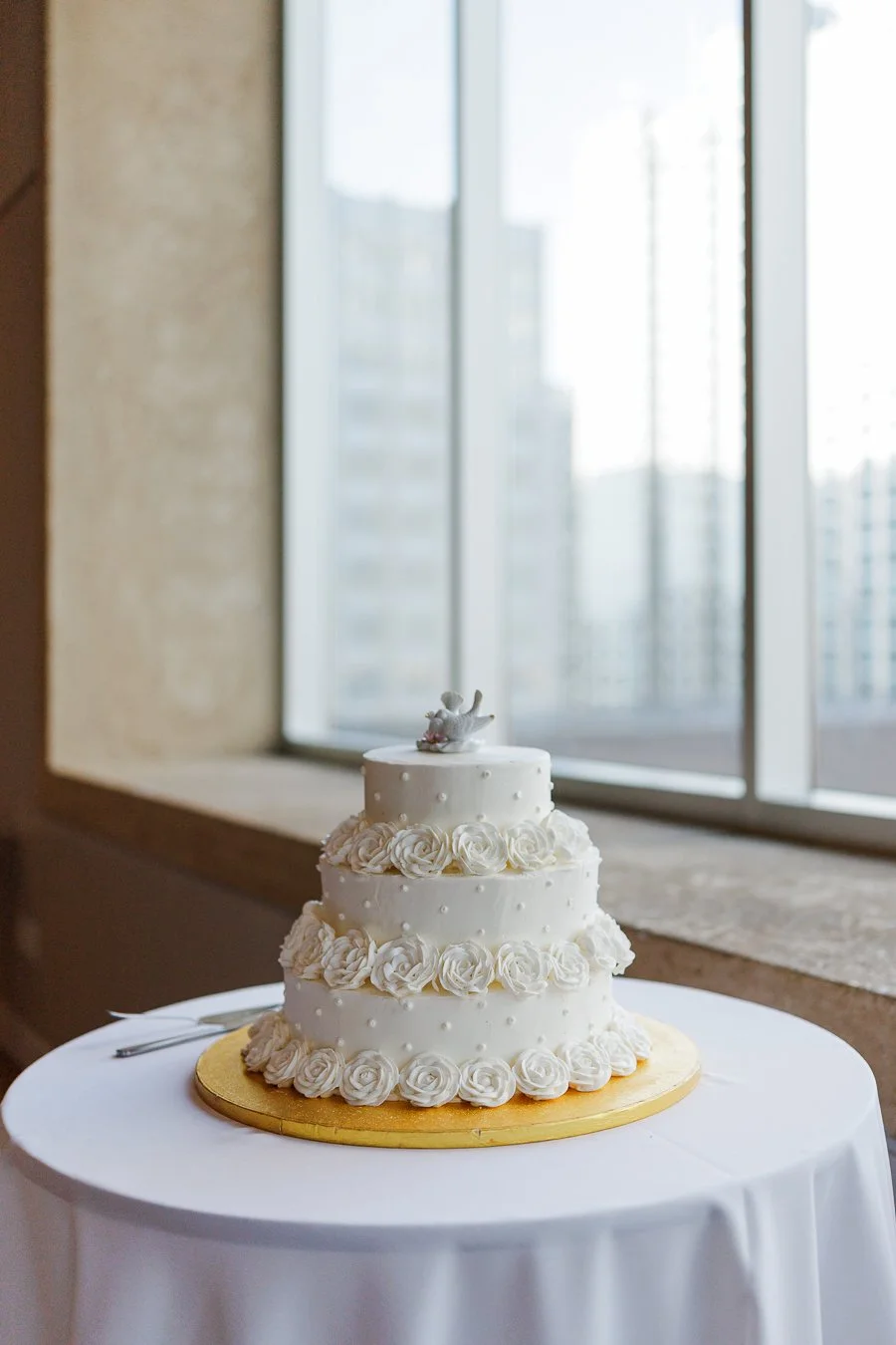 Wedding at Mint Museum Uptown after St. Peter Catholic Church wedding by Charlotte wedding photographer Michael Parks, ParksPictures