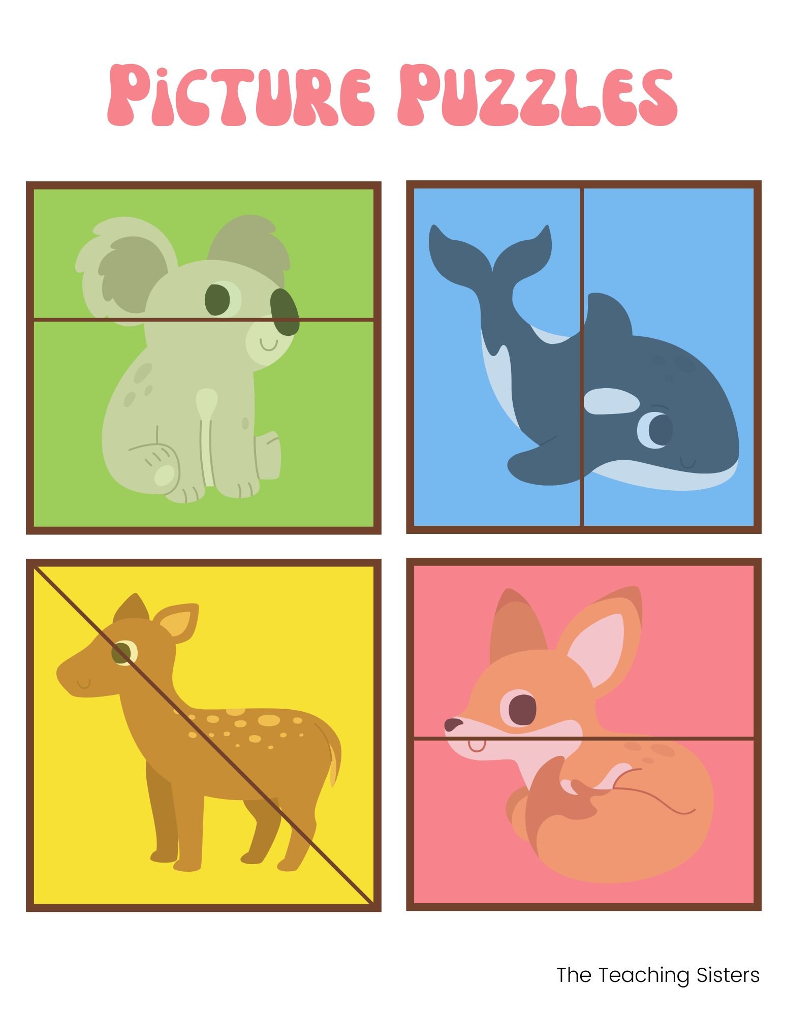 Toddler Animal Puzzles