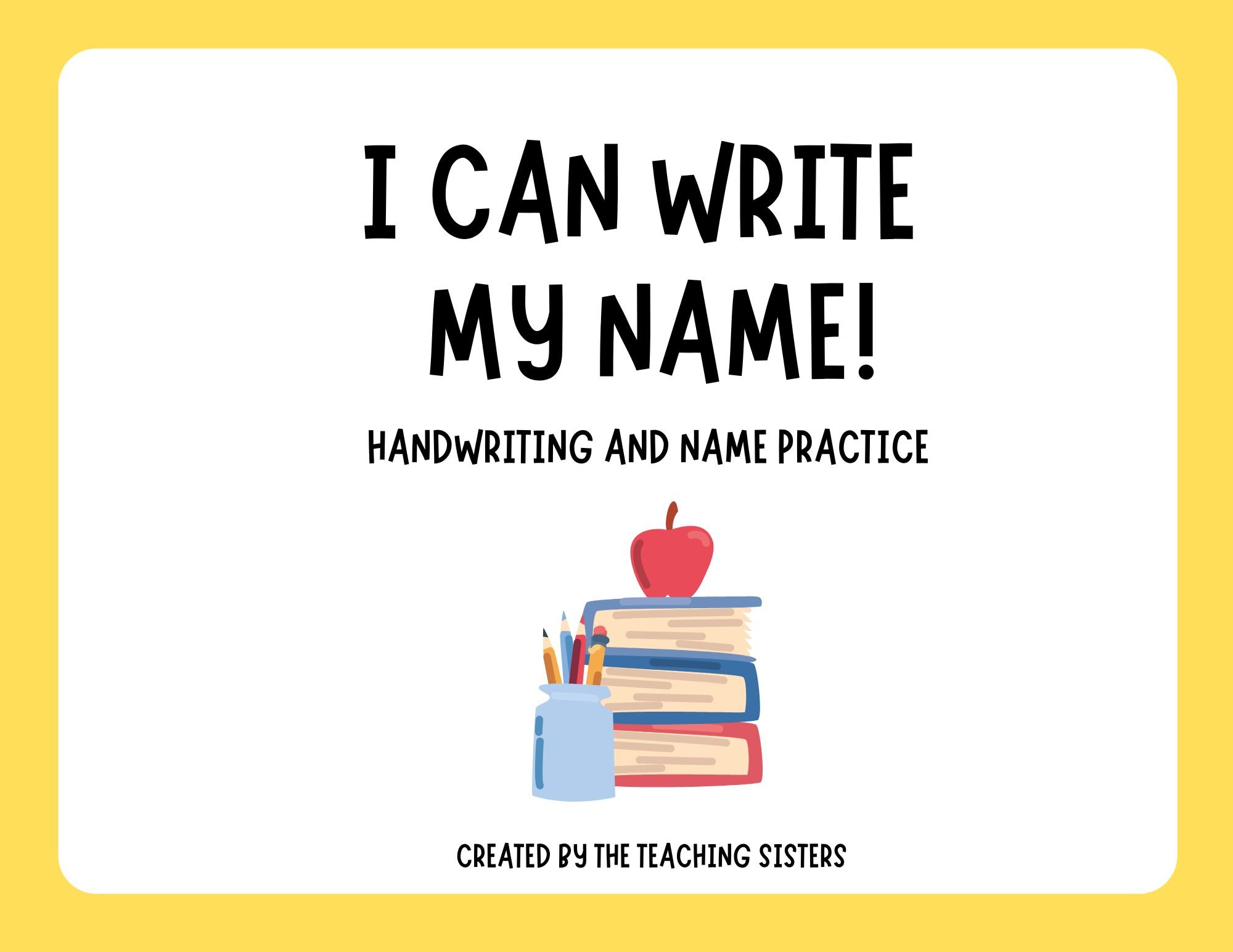 Handwriting Activity Book Digital Download