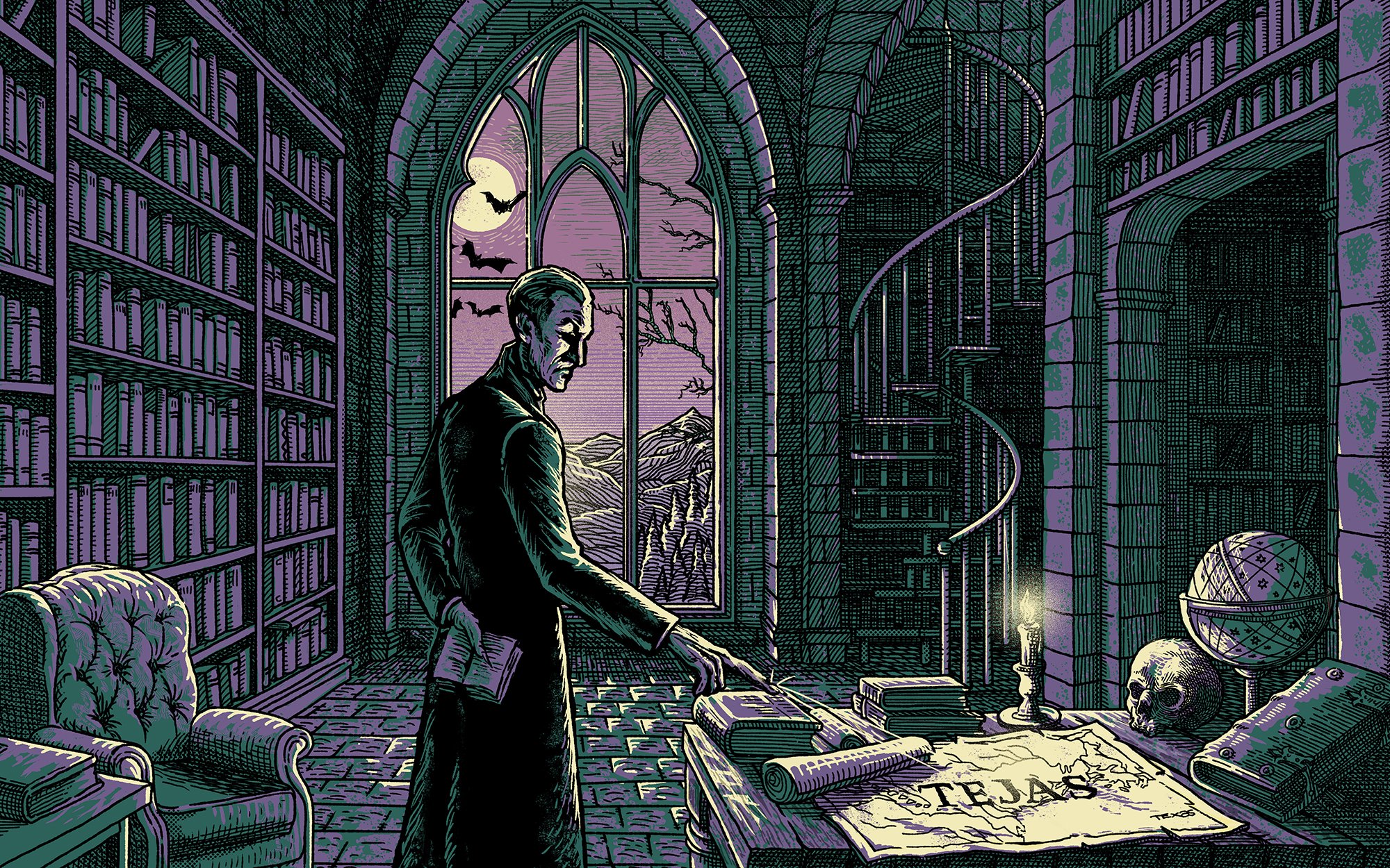 'The Bowie Knife That Killed Dracula'
, Texas Monthly Magazine, Chapter 4 - Dracula In His Castle
