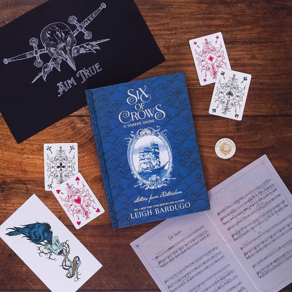 Insight Editions - 'Six of Crows - A Darker Shore' by Leigh Bardugo, Book Cover and Interior Illustrations