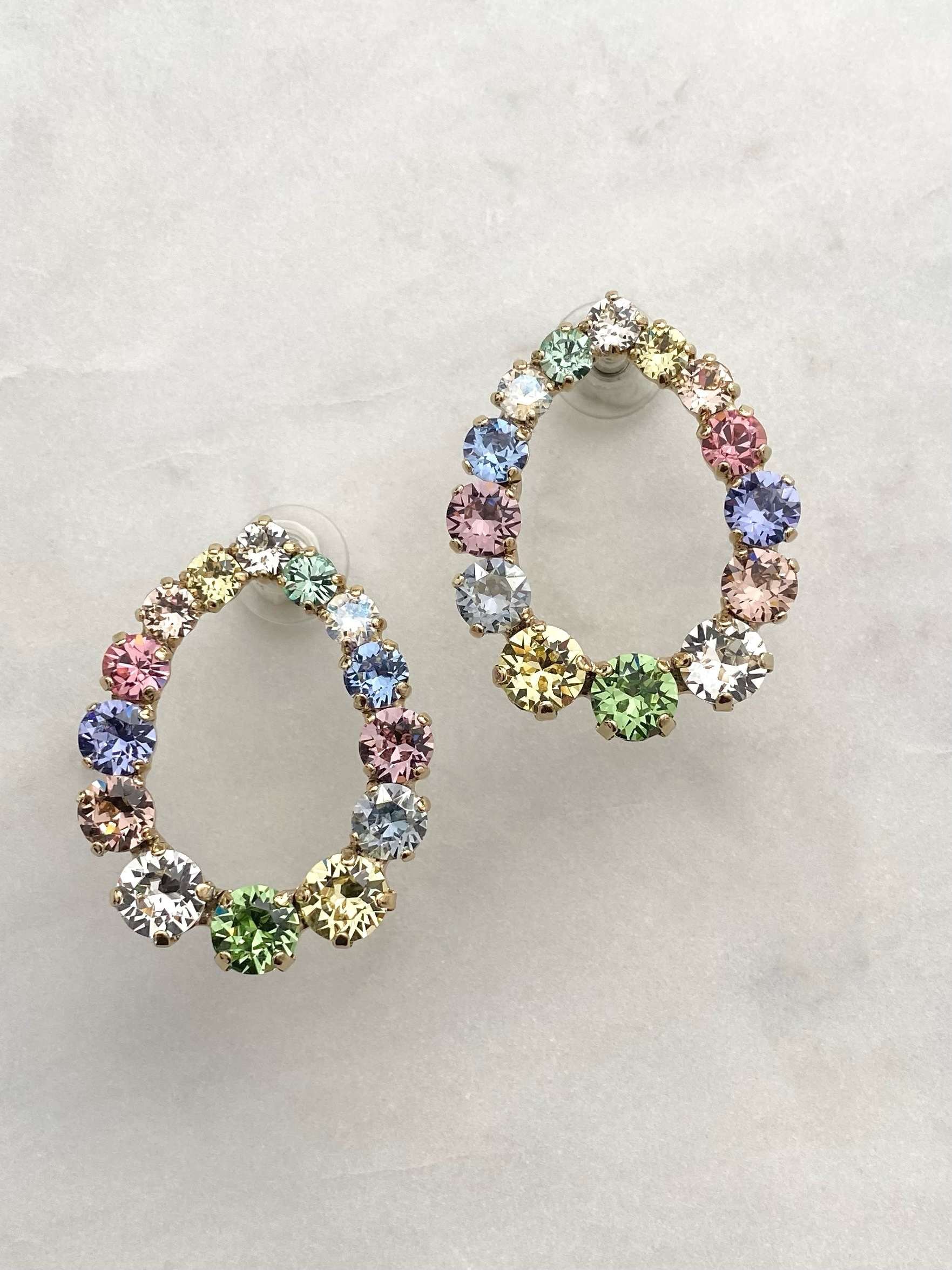Stones Of Atlantis Zafiros Stud Earrings in sherbet