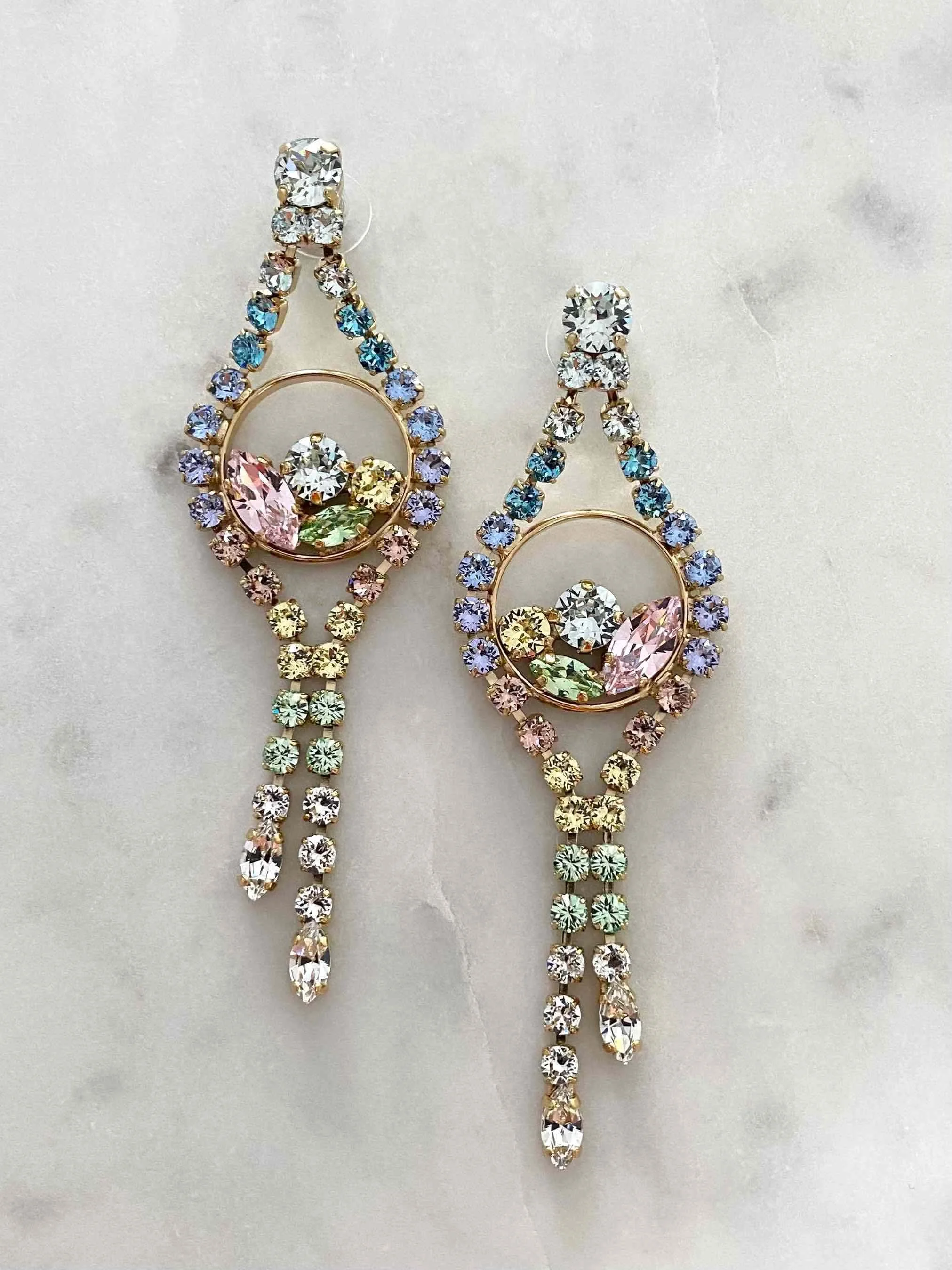 Argostoli Drop Earrings (pastels)