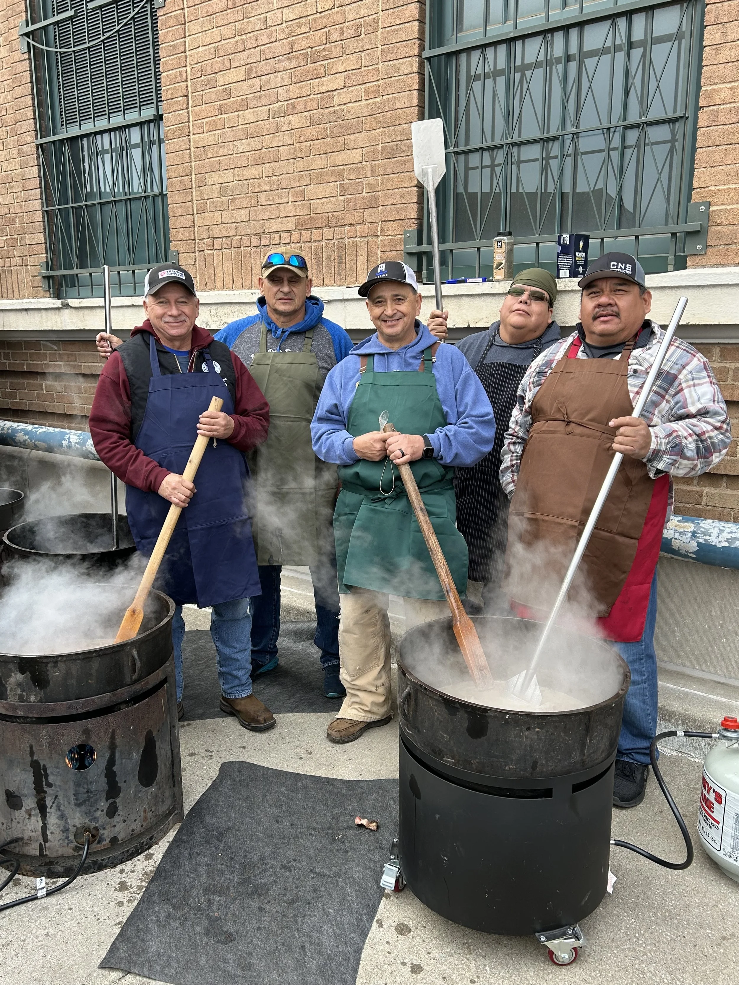 Mystery Solved: Hog Fry Cooking Crew