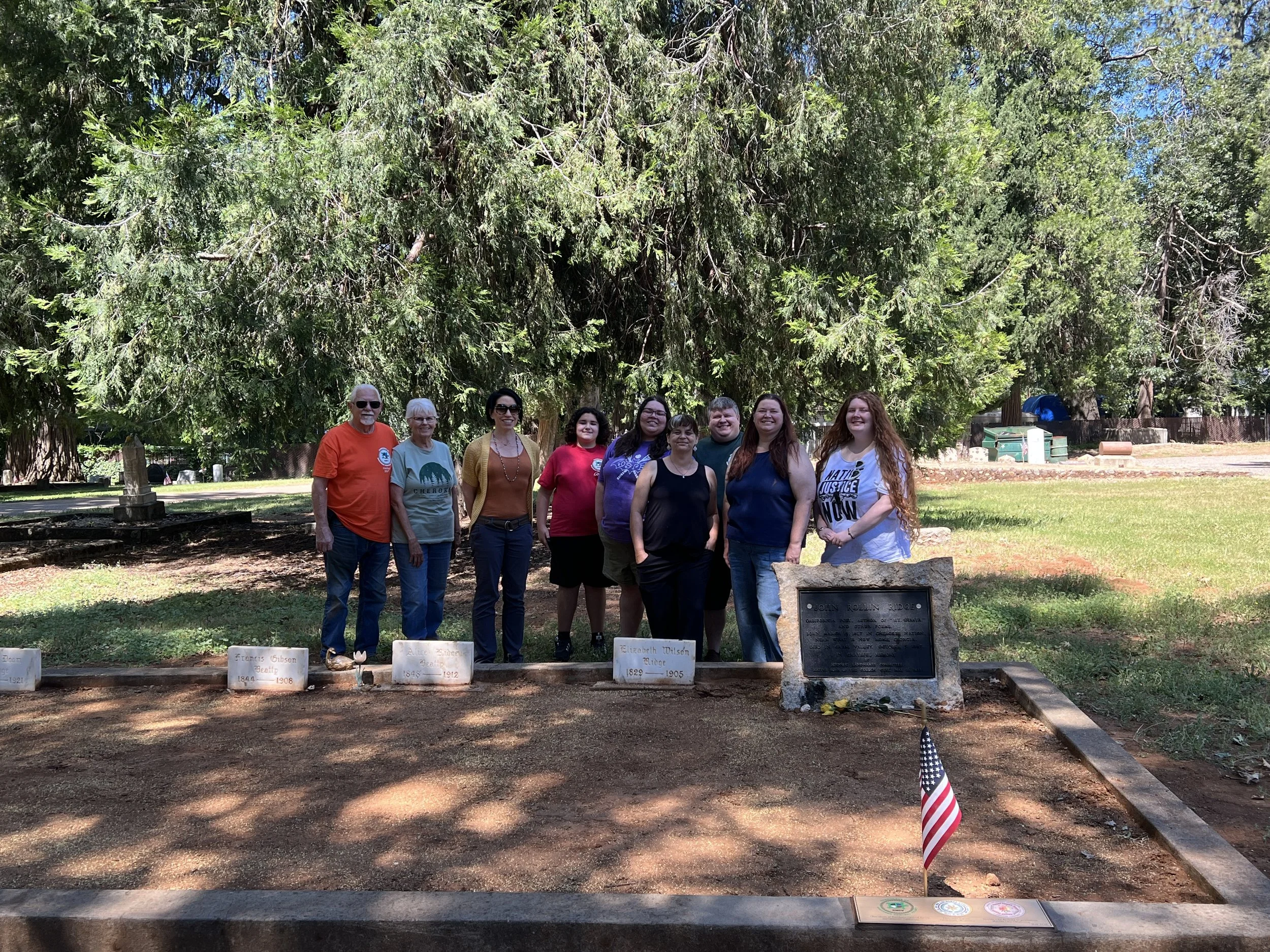 John Rollin Ridge Family Plot Annual Cleanup 2026