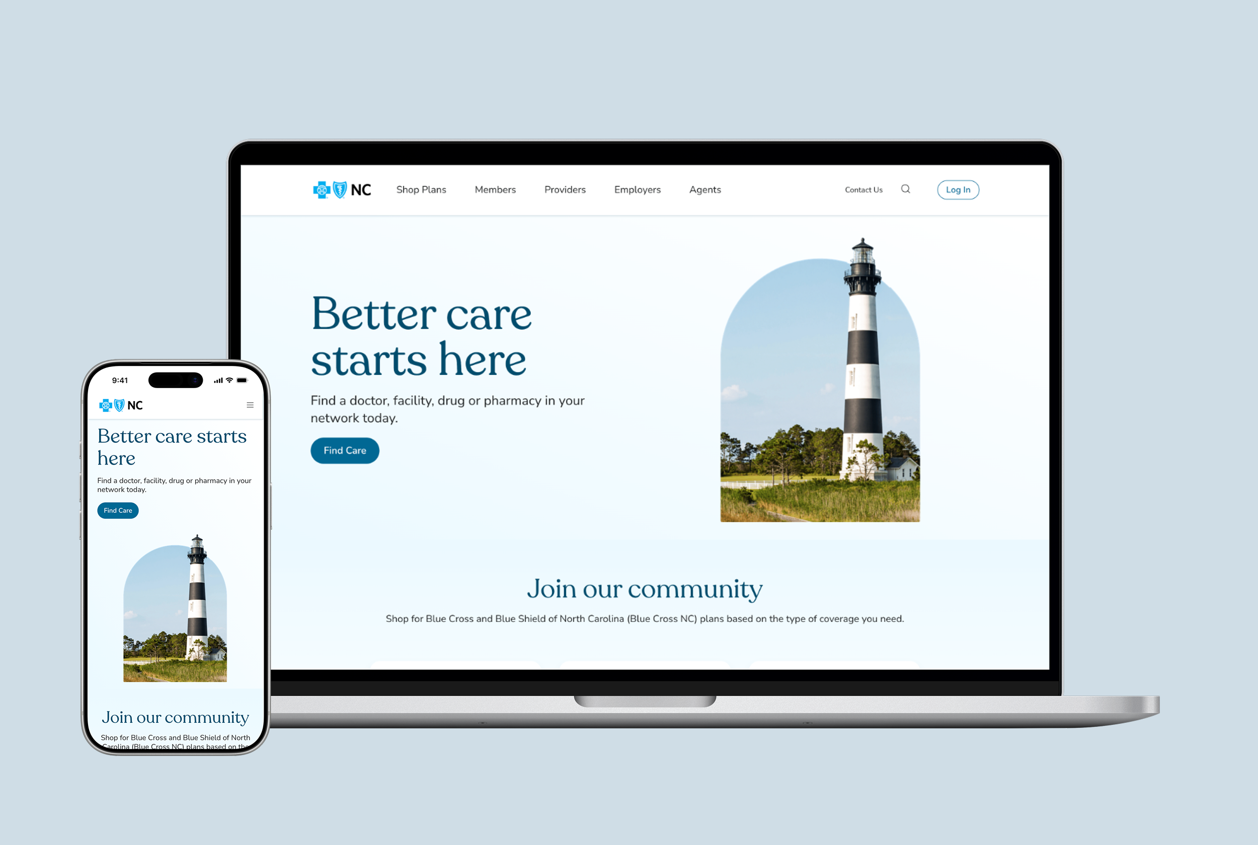 Design leadership for a major health insurer