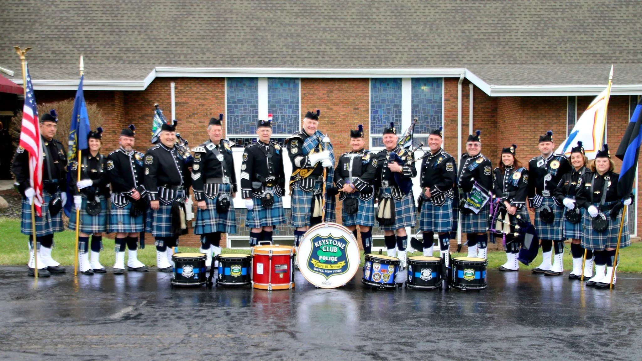 Gates Keystone Police Pipes and Drums