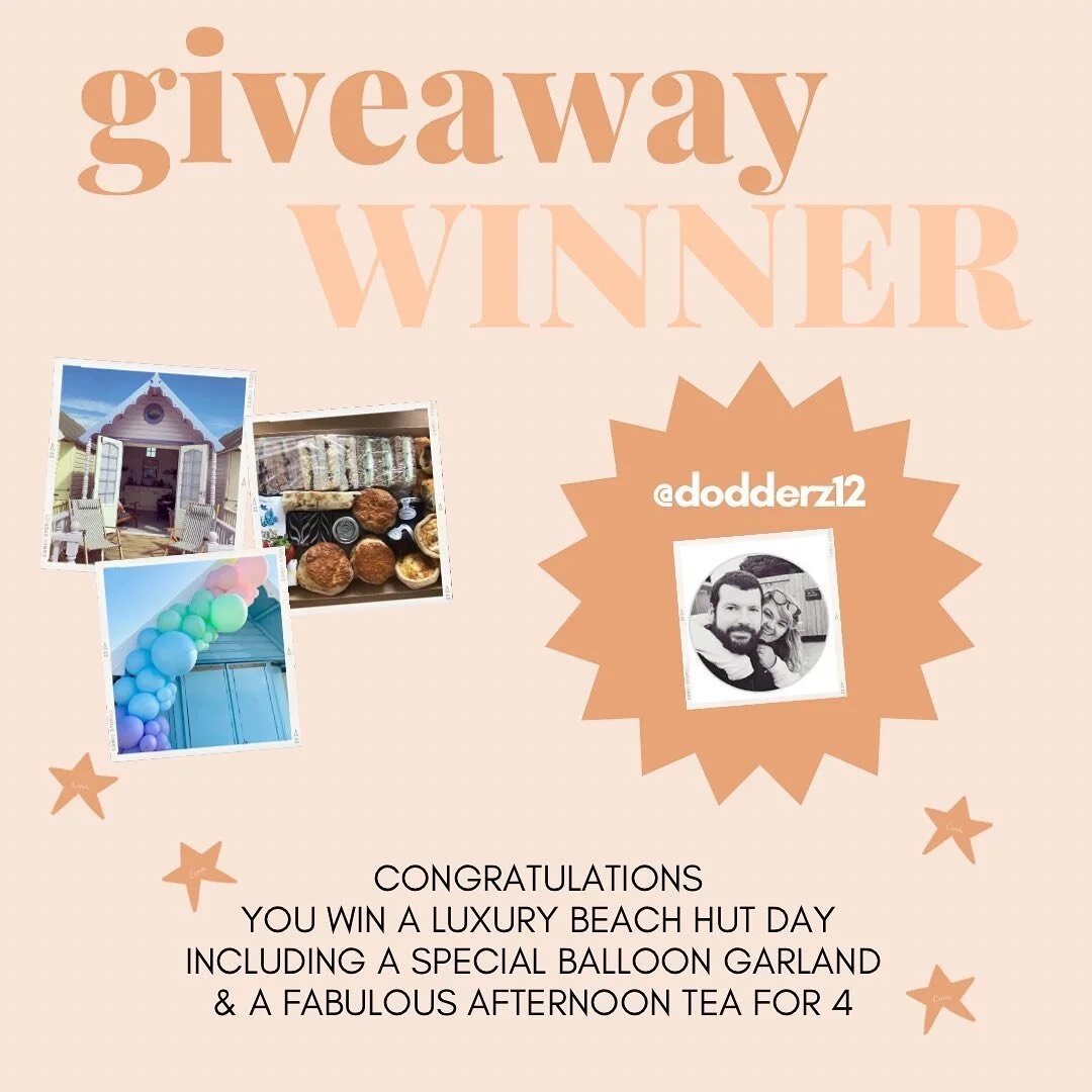 Congratulations to our GIVEAWAY WINNER! And thank you to everyone who took our part (over 1000 entries!) @mylittlepartypatch @buttercups_bakes @dodderz12