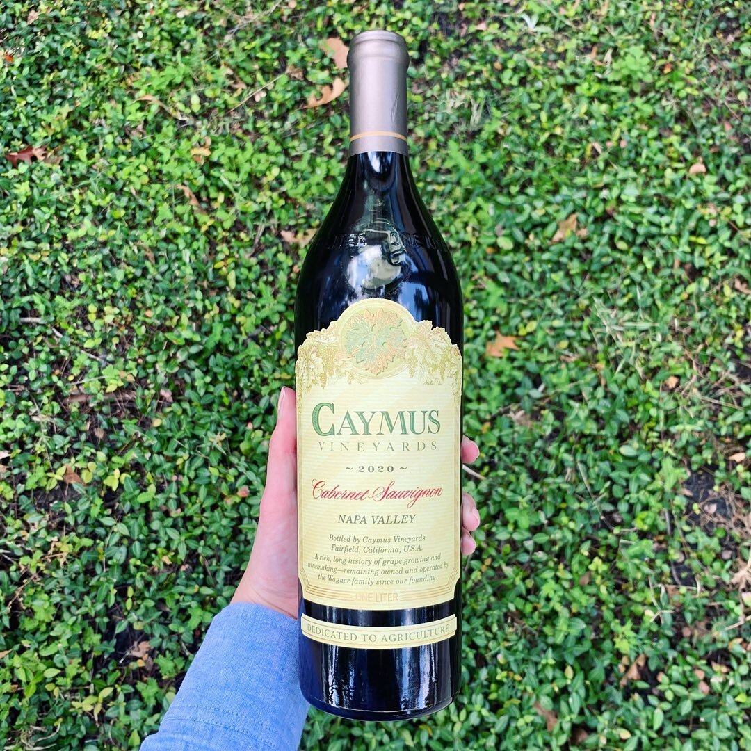 Announcing the arrival of Caymus Cabernet Sauvignon Liter bottles!

2020 Caymus Cabernet Sauvignon | Napa Valley | Winemaker: Chuck Wagner

&ldquo;Caymus has a signature style that is dark in color, with rich fruit and ripe tannins &ndash; as approac