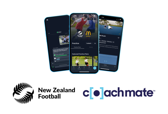 New Zealand Football Re-Signs with CoachMate to Strengthen Grassroots Football