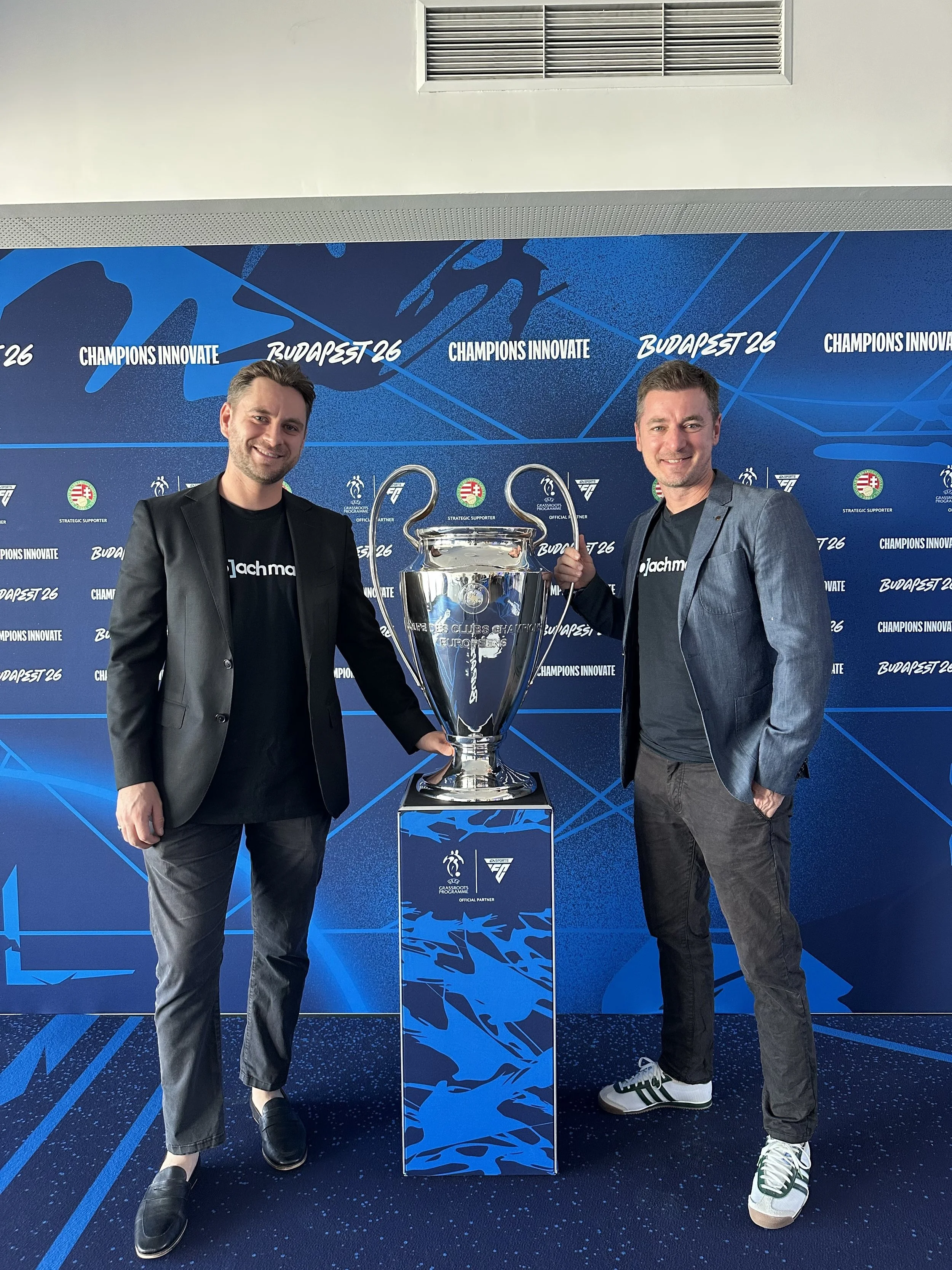 CoachMate Showcases Grassroots Innovation at UEFA Champions Innovate 2026