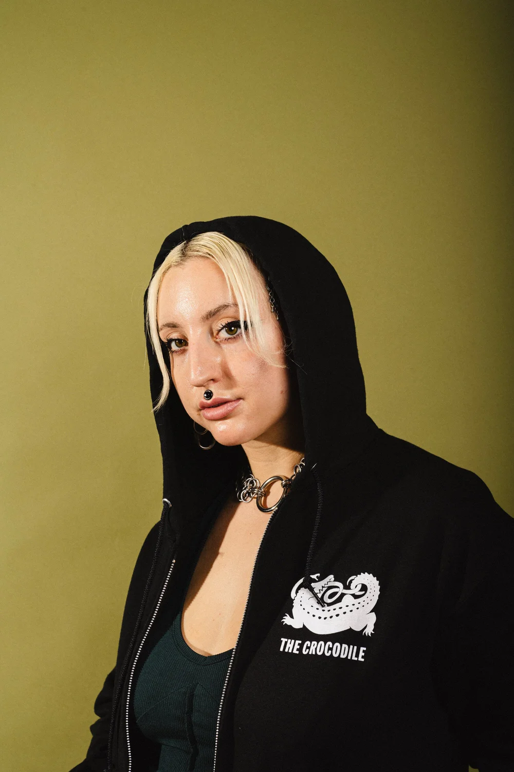 Crocodile All Venues - Unisex Zip Up Hoodie