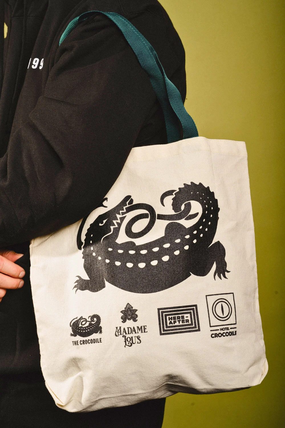 The Crocodile Tote Bag - All Venues