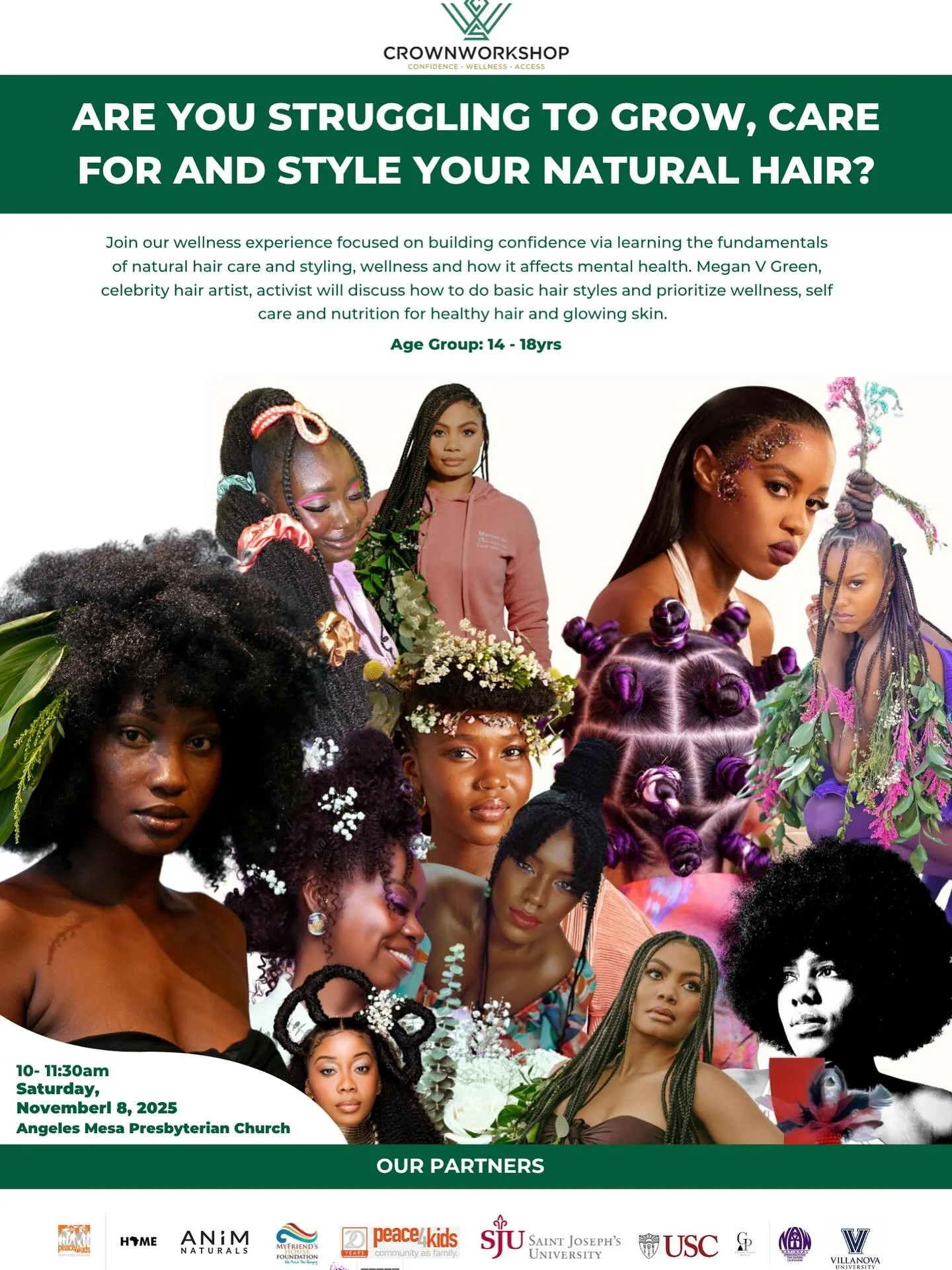 🌿 Delta Sigma Theta Sorority, Inc. &ndash; Los Angeles Alumnae Chapter is proud to support the Delta G.E.M.S. &ldquo;My Hair, My Crown: Self-Care Saturday&rdquo; workshop in partnership with the CROWN Workshop! 👑✨

This empowering wellness experien