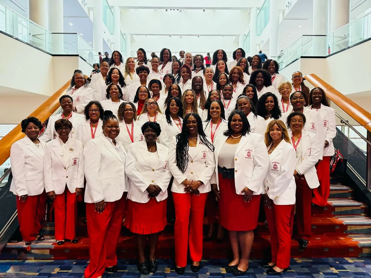 Rocking our red and white, the Los Angeles Alumnae Chapter came READY for the convention! 

🔺🔥 From unforgettable memories to the laughs and love that deepened our sisterhood, every moment was filled with Delta joy. Even our virtual attendees showe