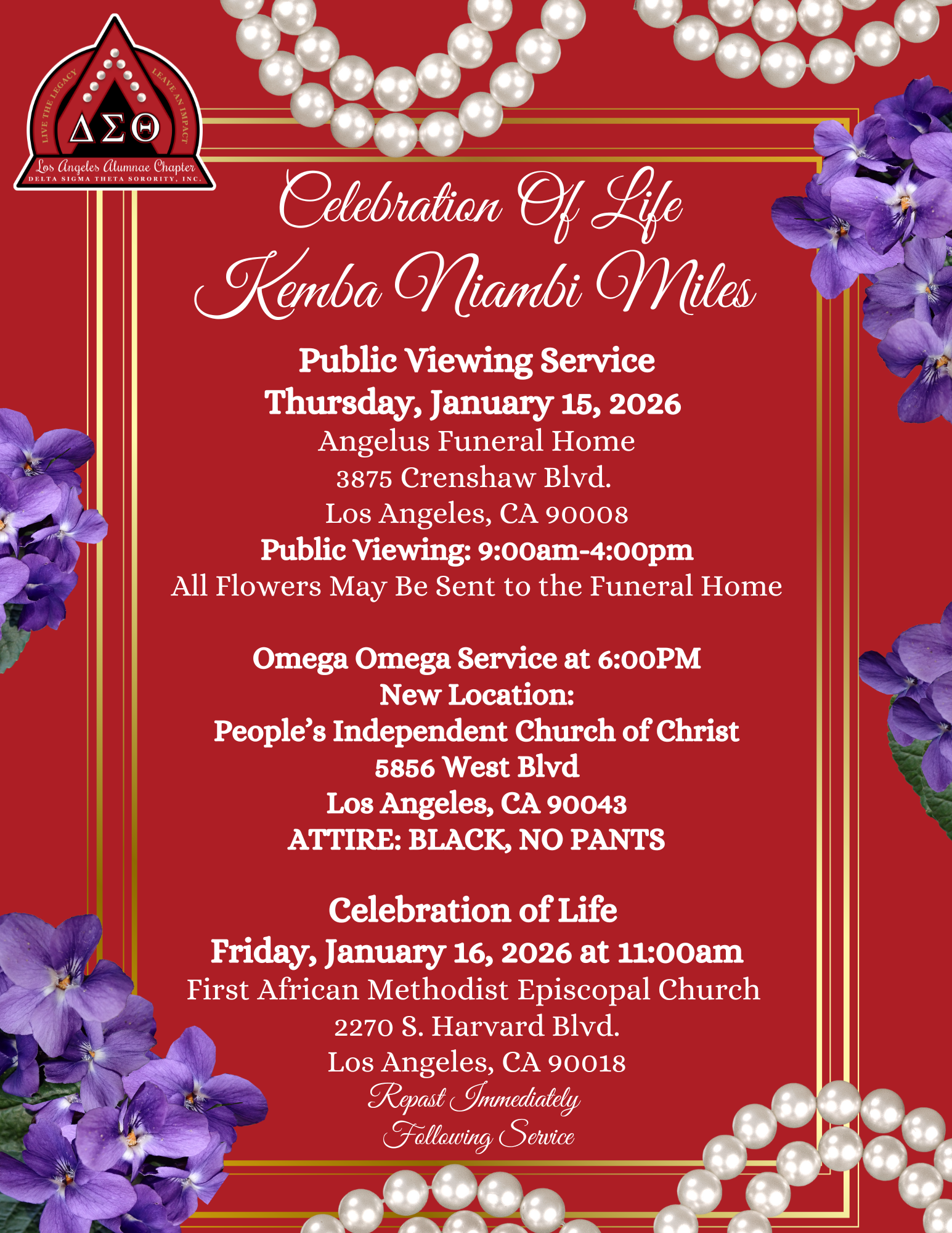 KNMiles Celebration of Life Announcement.PNG