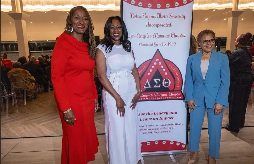It was a pleasure to honor Los Angeles County Supervisor Holly J. Mitchell, the Los Angeles Alumnae Chapter is better because of her impact on Community

Repost: It was a wonderful evening rooted in love for community and purpose, thanks to the ladie