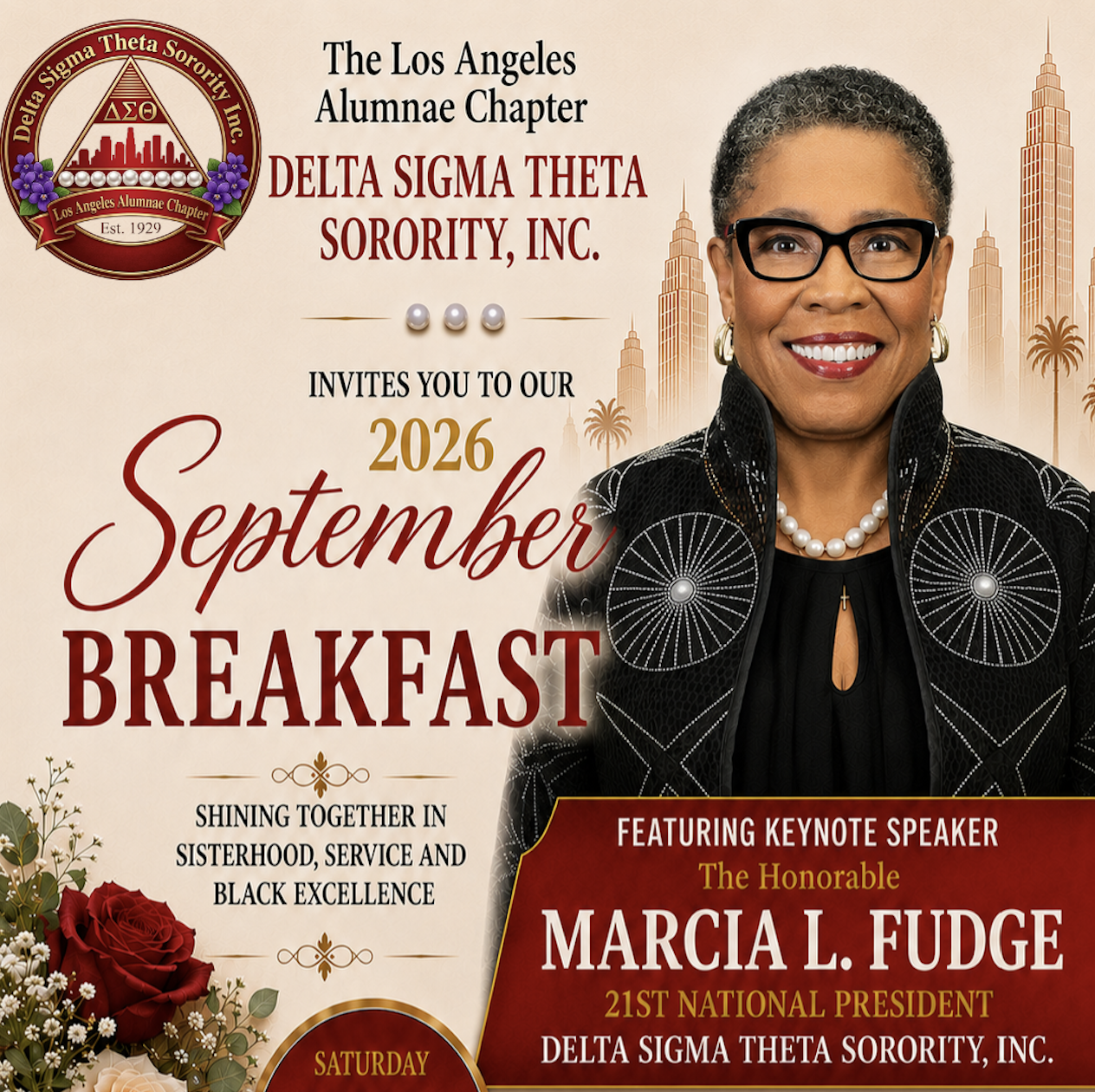 The Honorable Marcia L. Fudge  2026 September Breakfast 