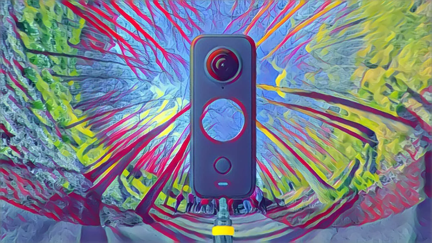 Guerilla marketing with a 360 camera and the smallest wireless microphone