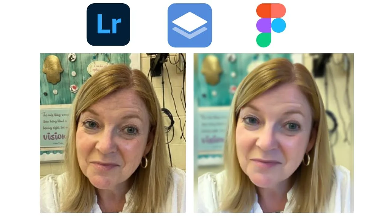 Better Profile Pics with Lightroom, Remove.bg &amp; Figma