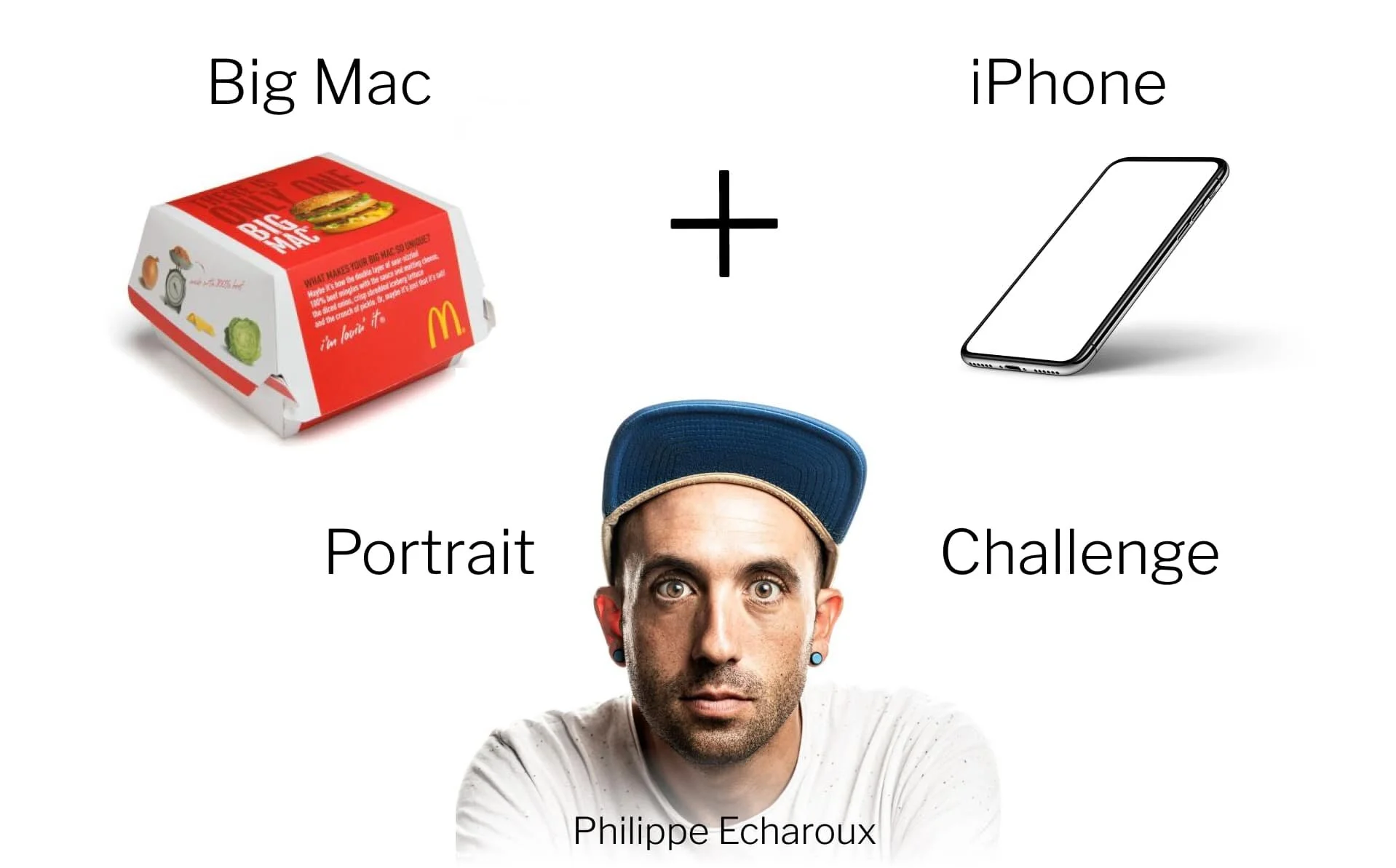Big Mac iPhone Portrait Challenge